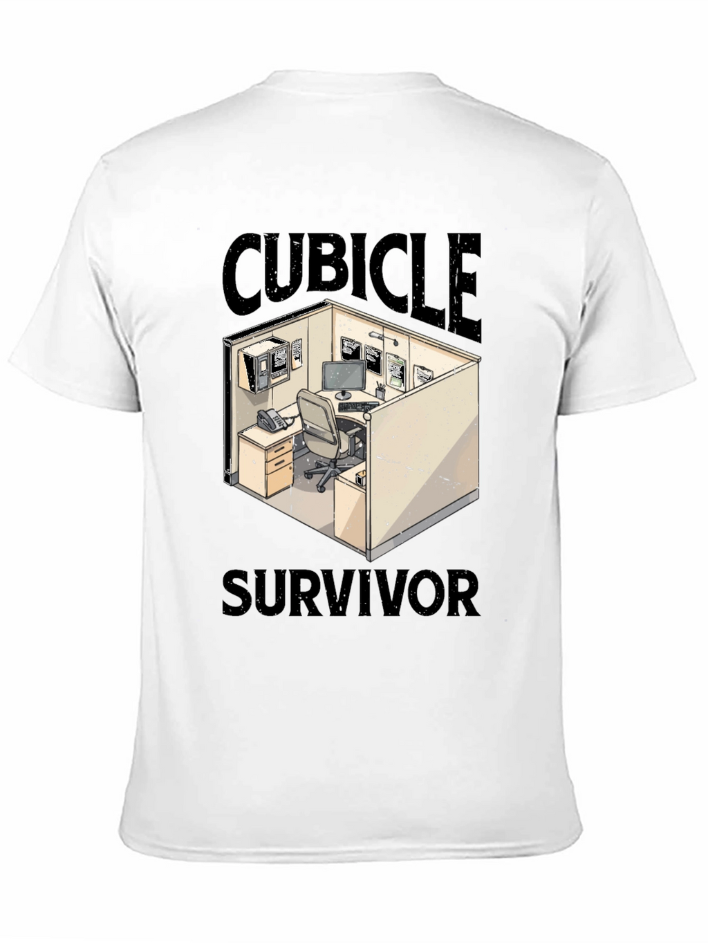 Cubicle Survivor Graphic T-Shirt