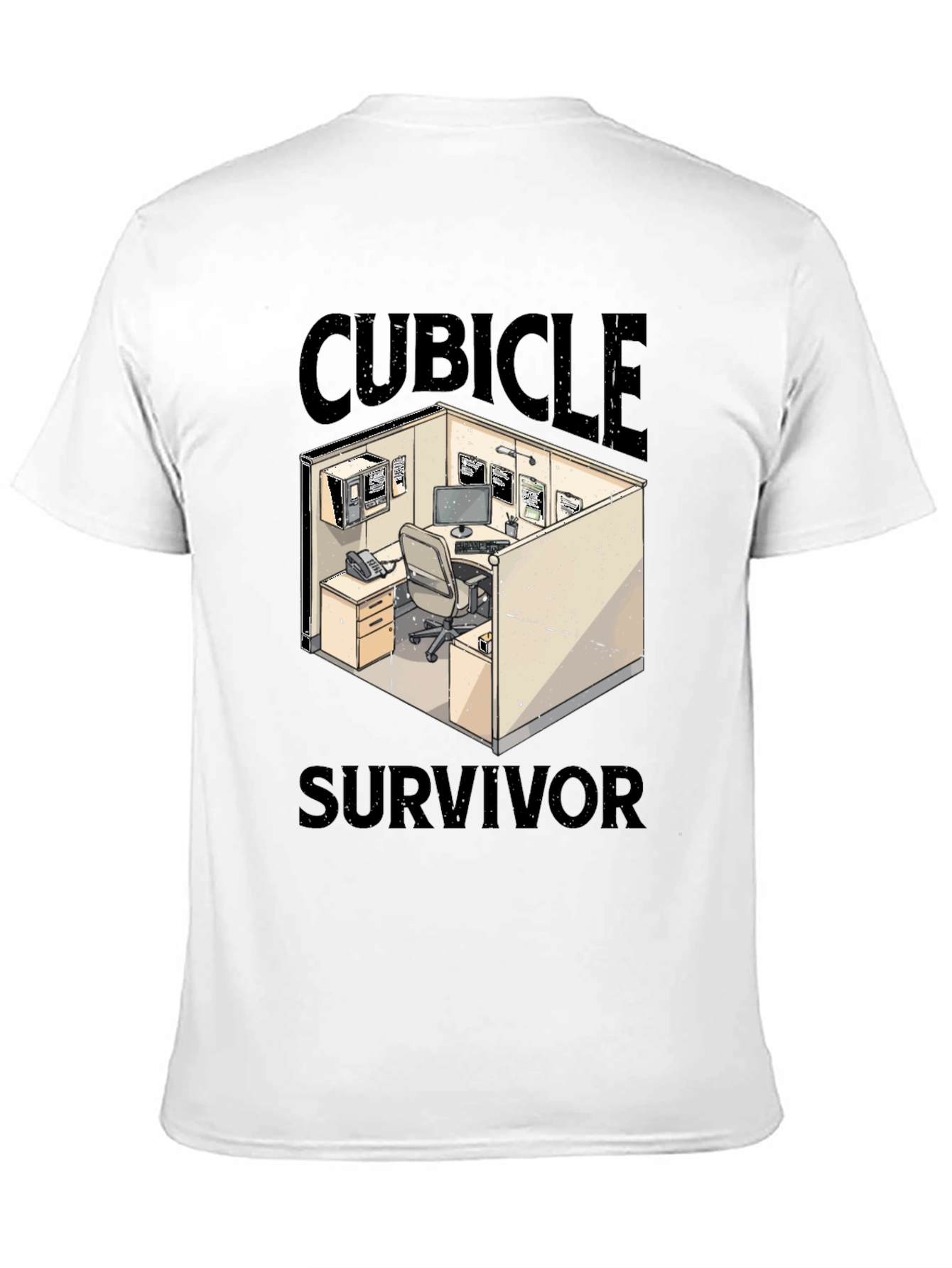Cubicle Survivor Graphic T-Shirt