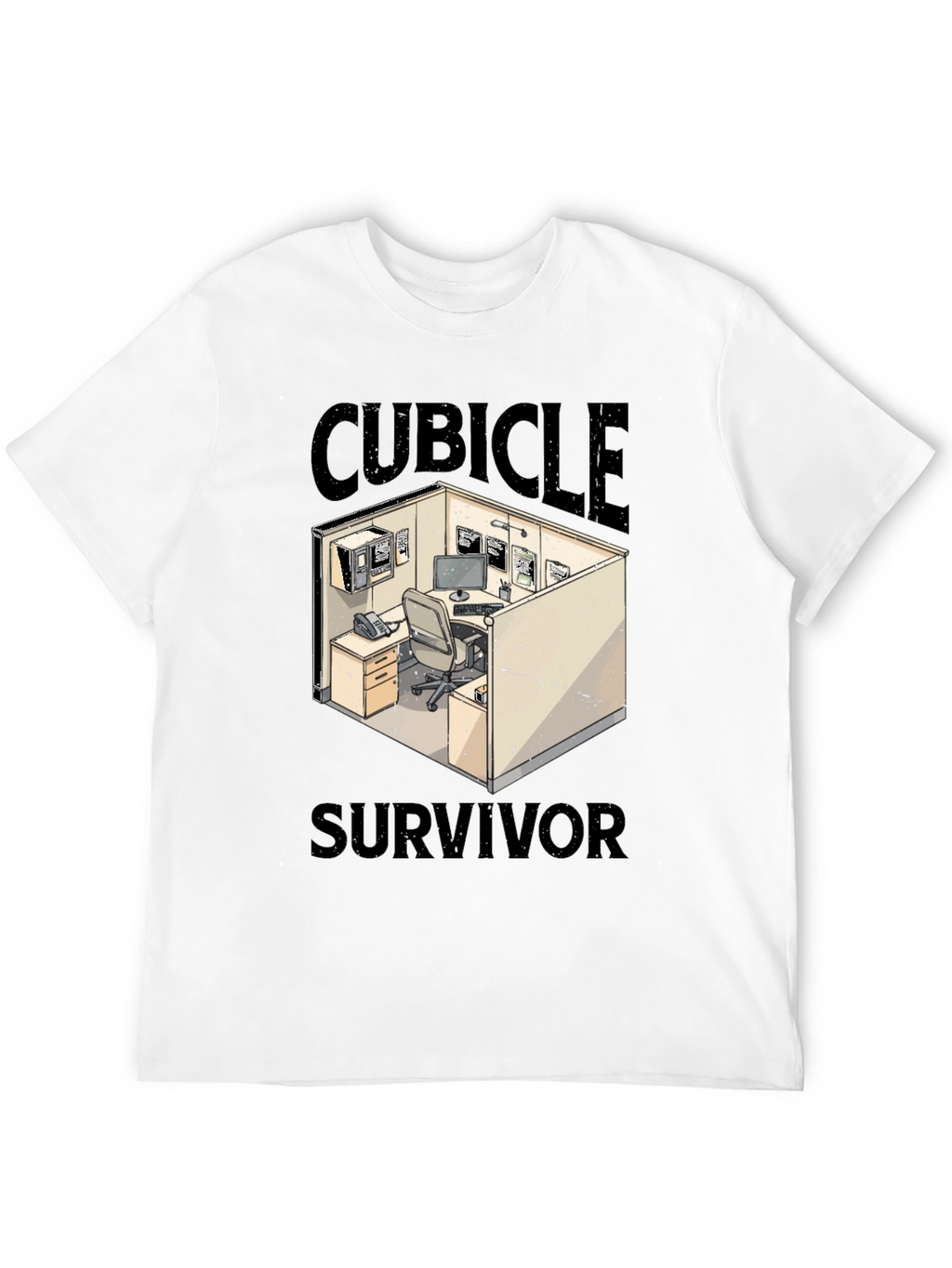 Cubicle Survivor Graphic T-Shirt