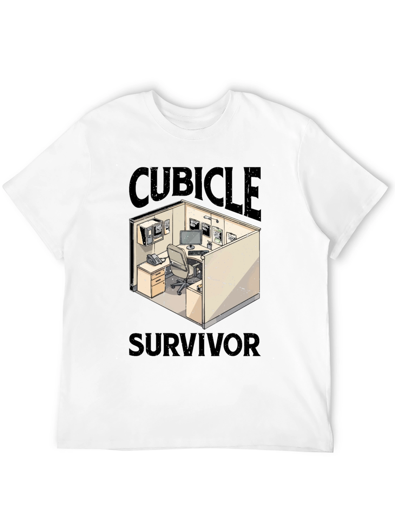 Cubicle Survivor Graphic T-Shirt
