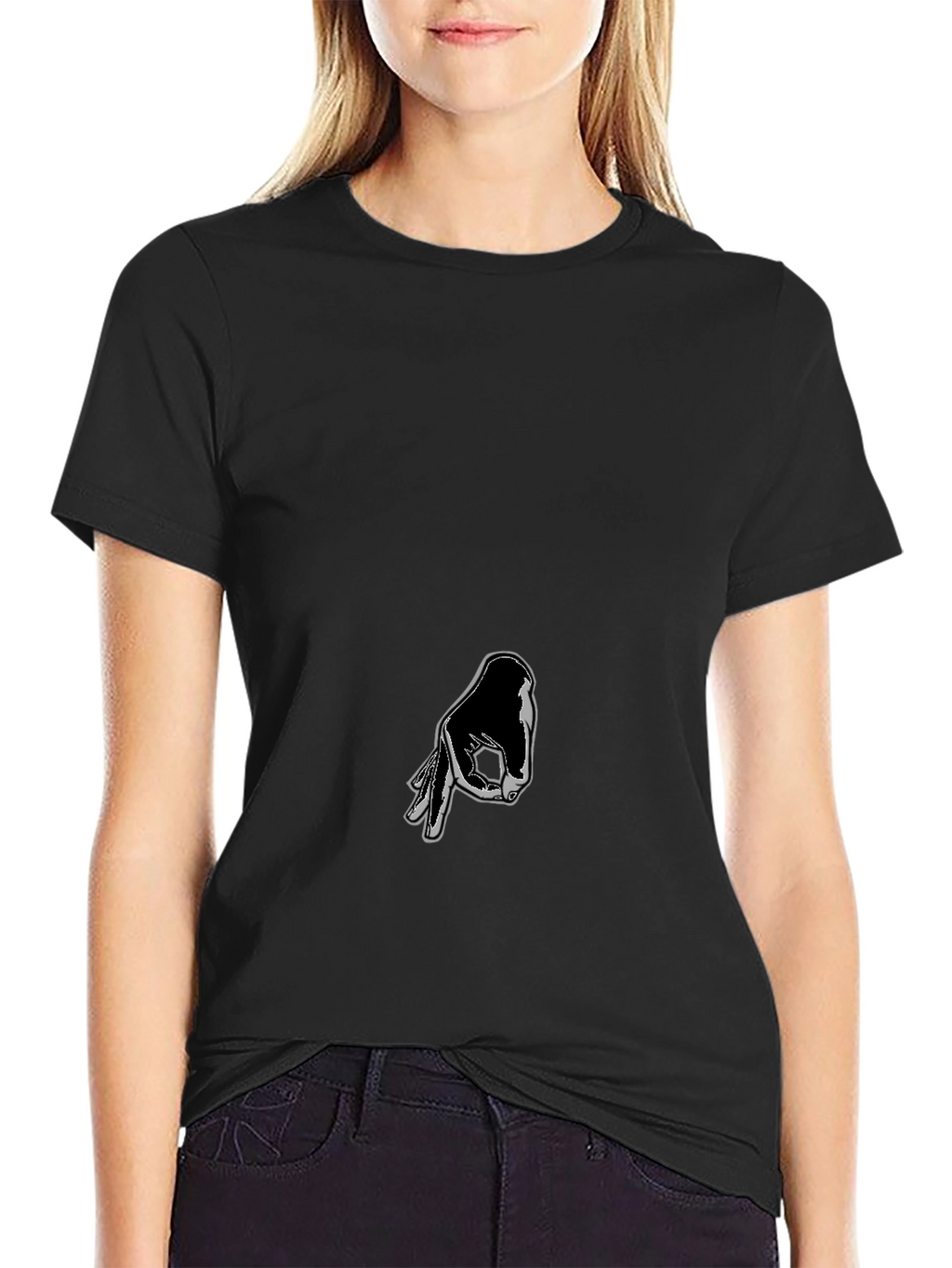 Circle Game Hand Graphic T-Shirt - Gotcha!