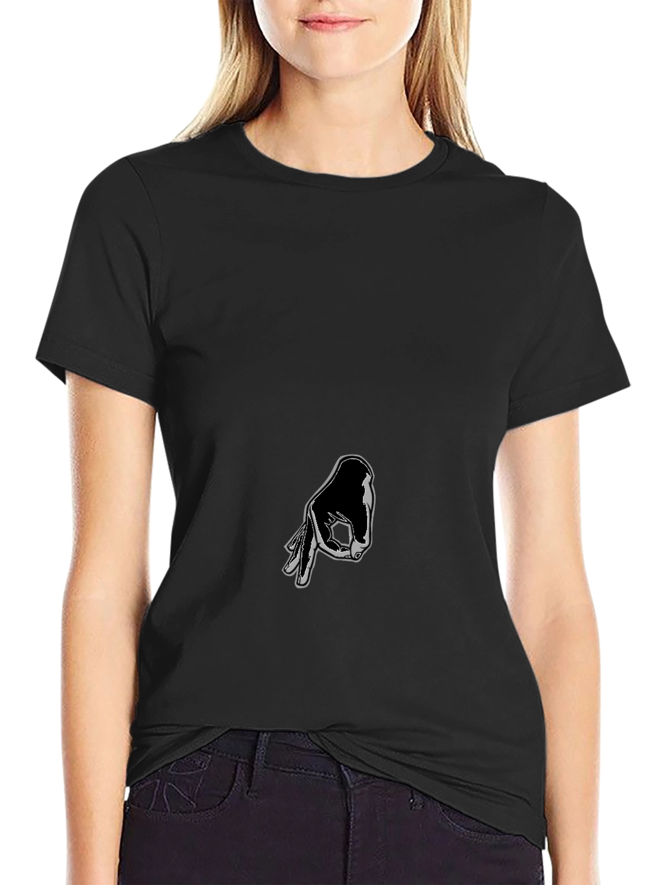 Circle Game Hand Graphic T-Shirt - Gotcha!