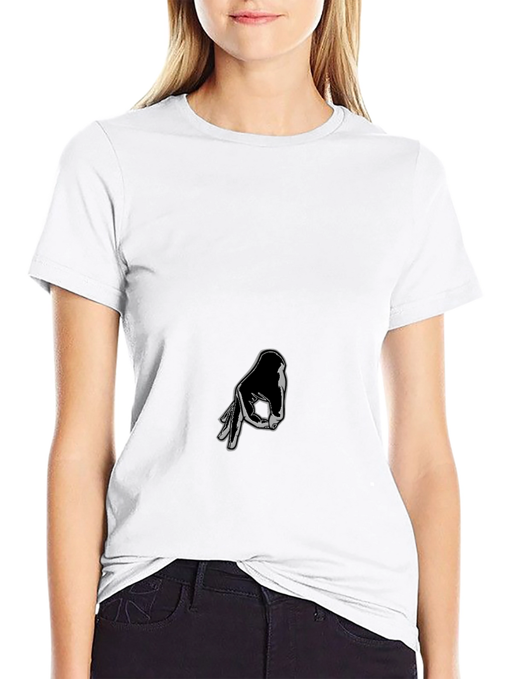 Circle Game Hand Graphic T-Shirt - Gotcha!