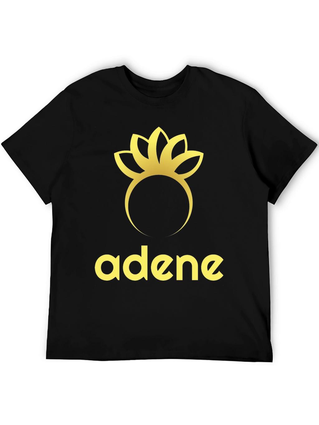 Adene Black Graphic Tee