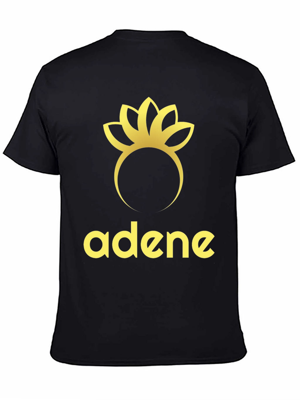 Adene Black Graphic Tee