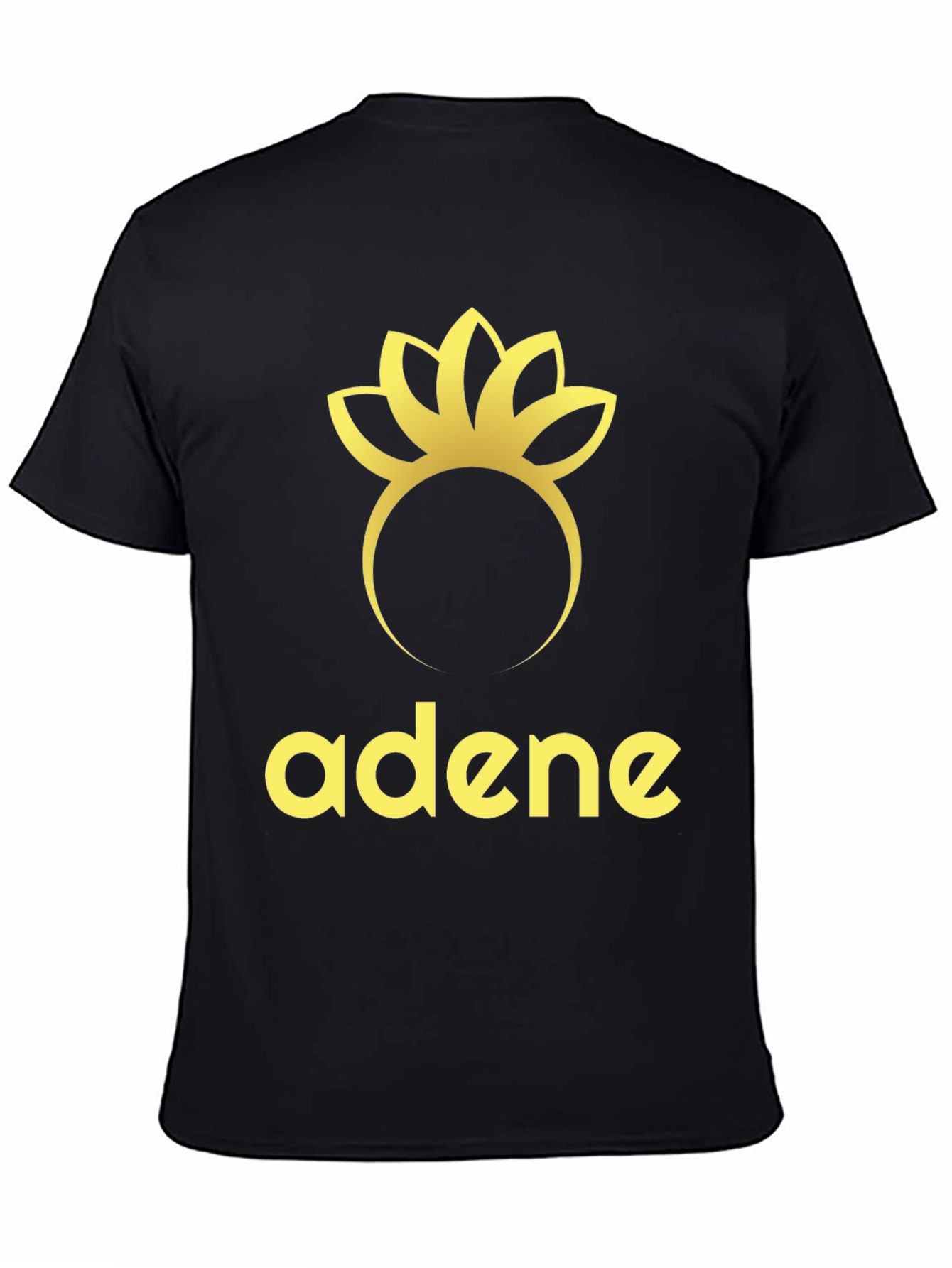 Adene Black Graphic Tee