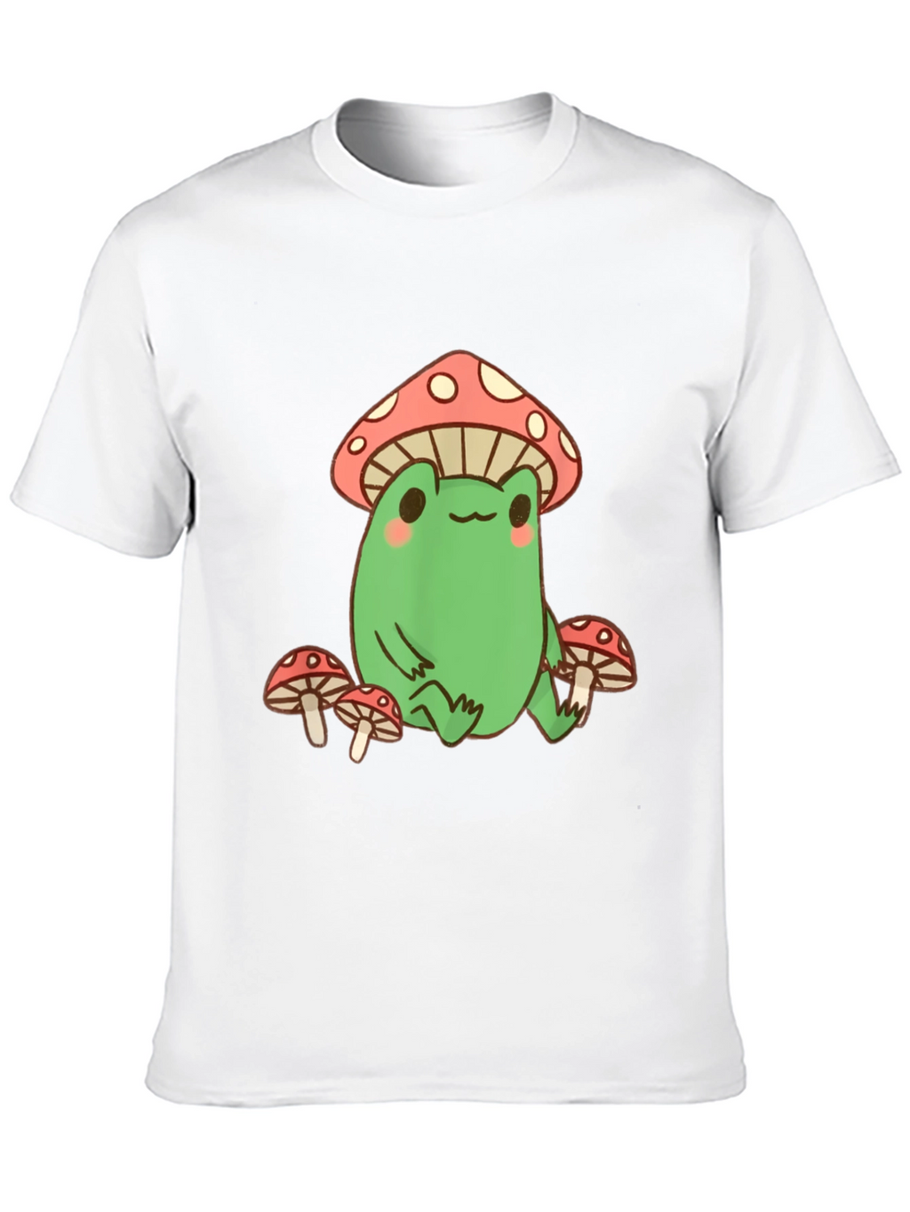Frog and Mushroom Graphic Tee