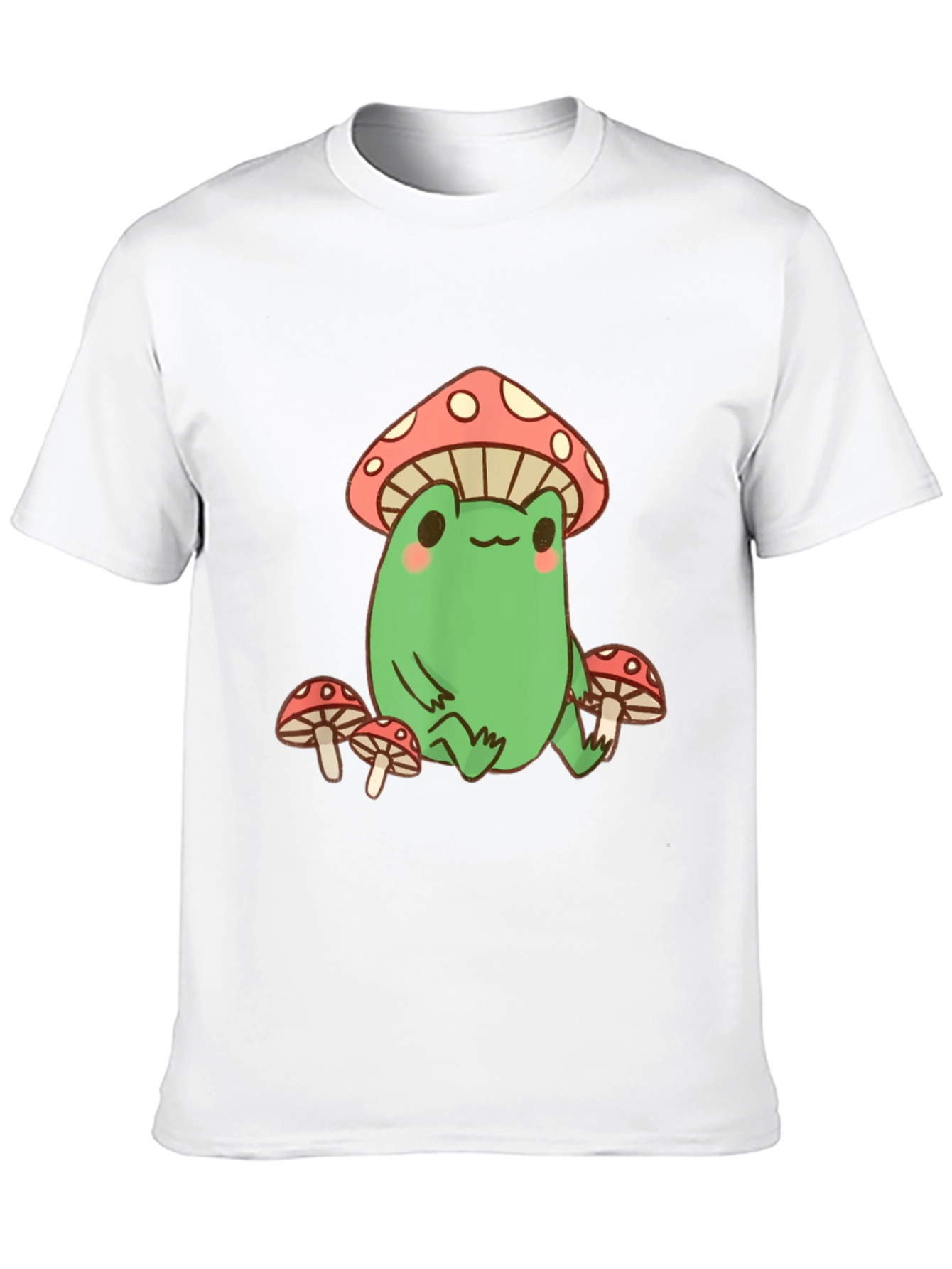 Frog and Mushroom Graphic Tee