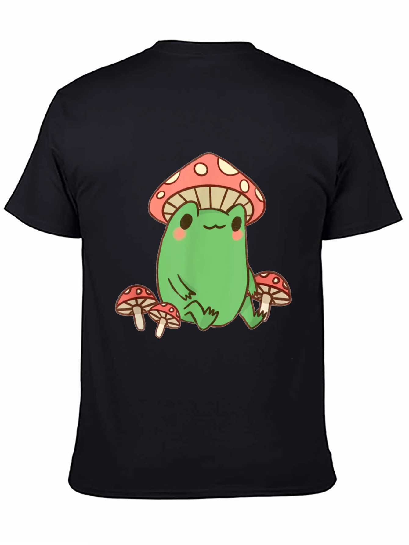 Frog and Mushroom Graphic Tee
