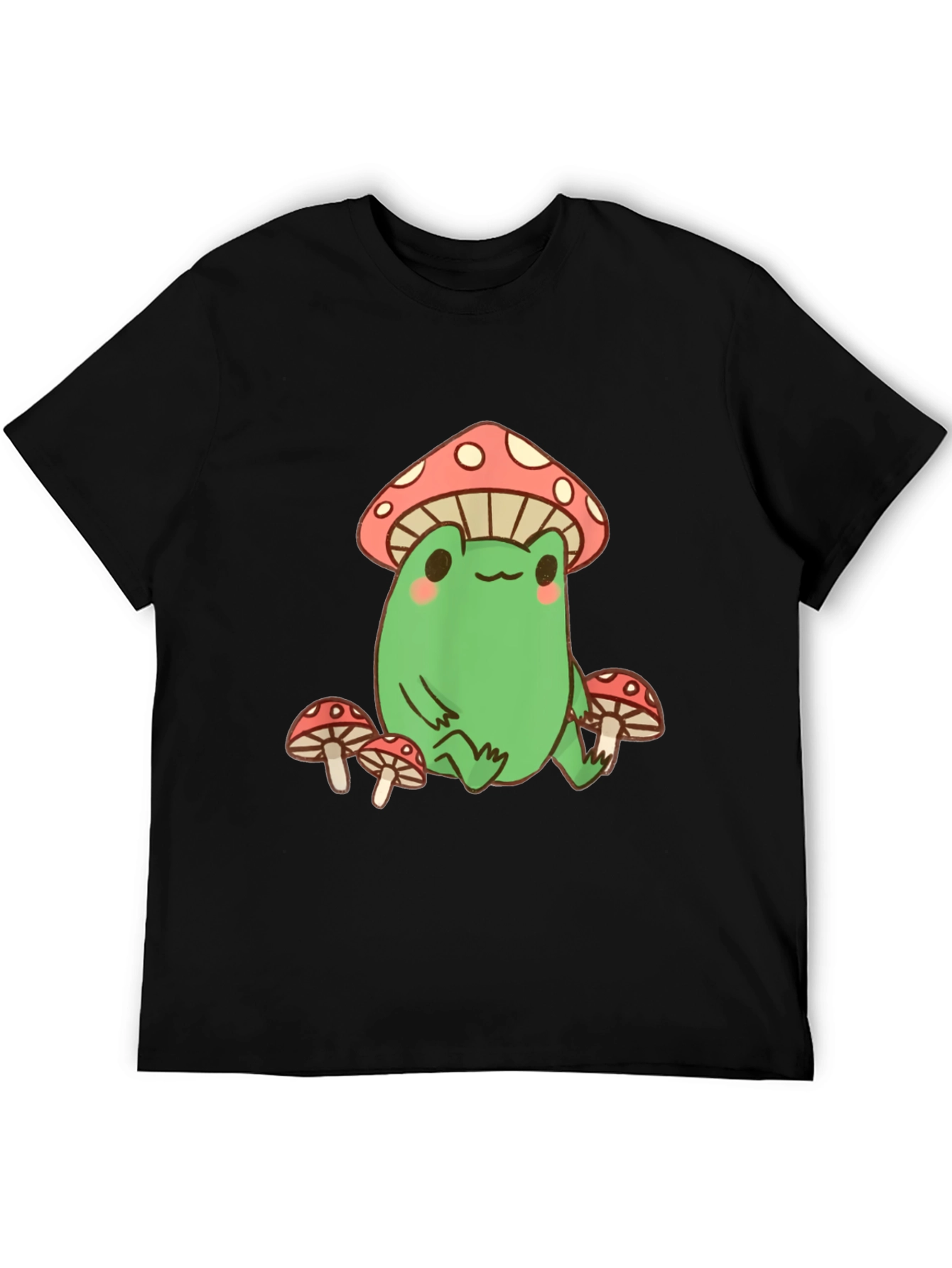 Frog and Mushroom Graphic Tee
