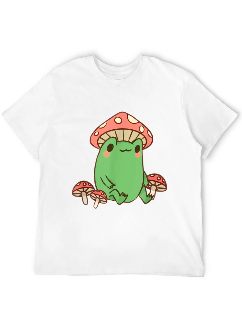 Frog and Mushroom Graphic Tee