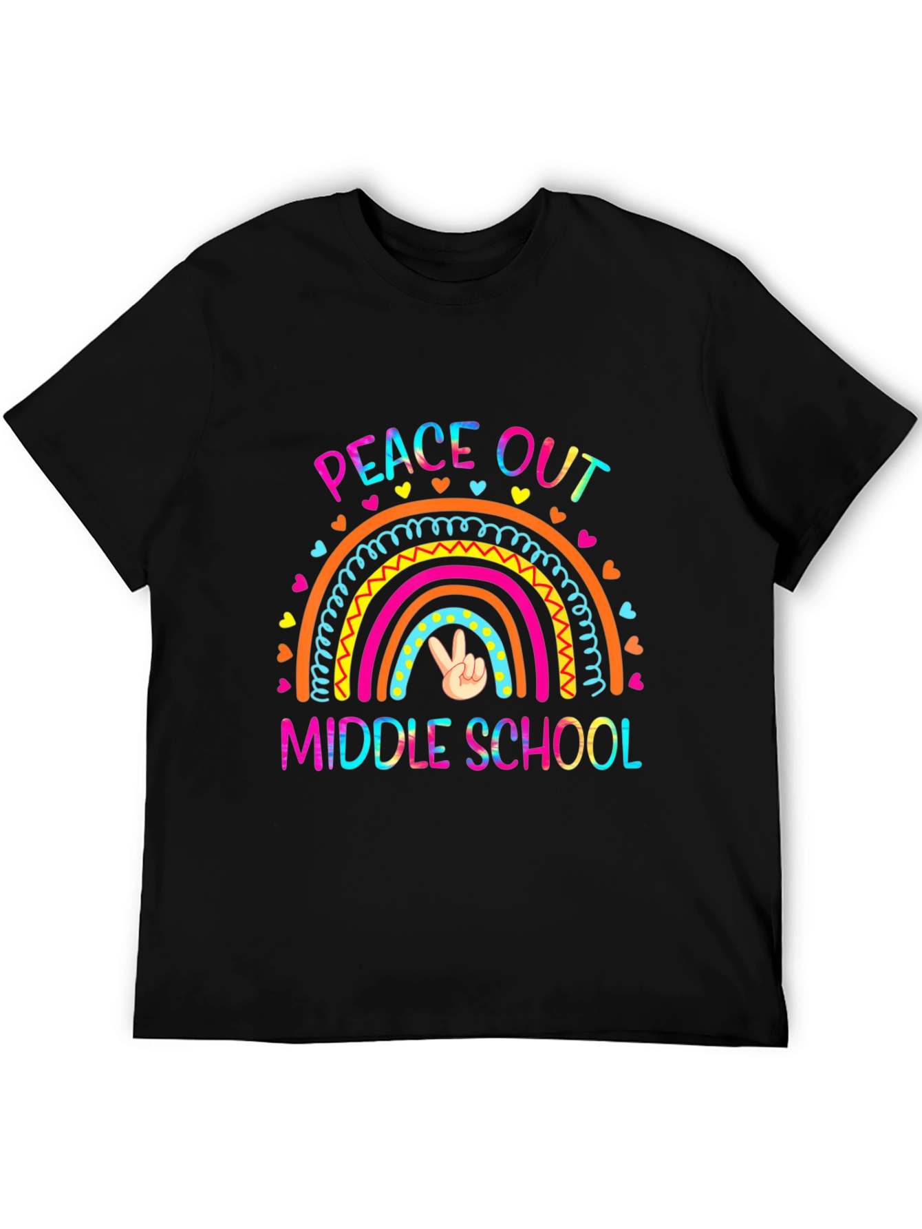 Peace Out Middle School T-Shirt