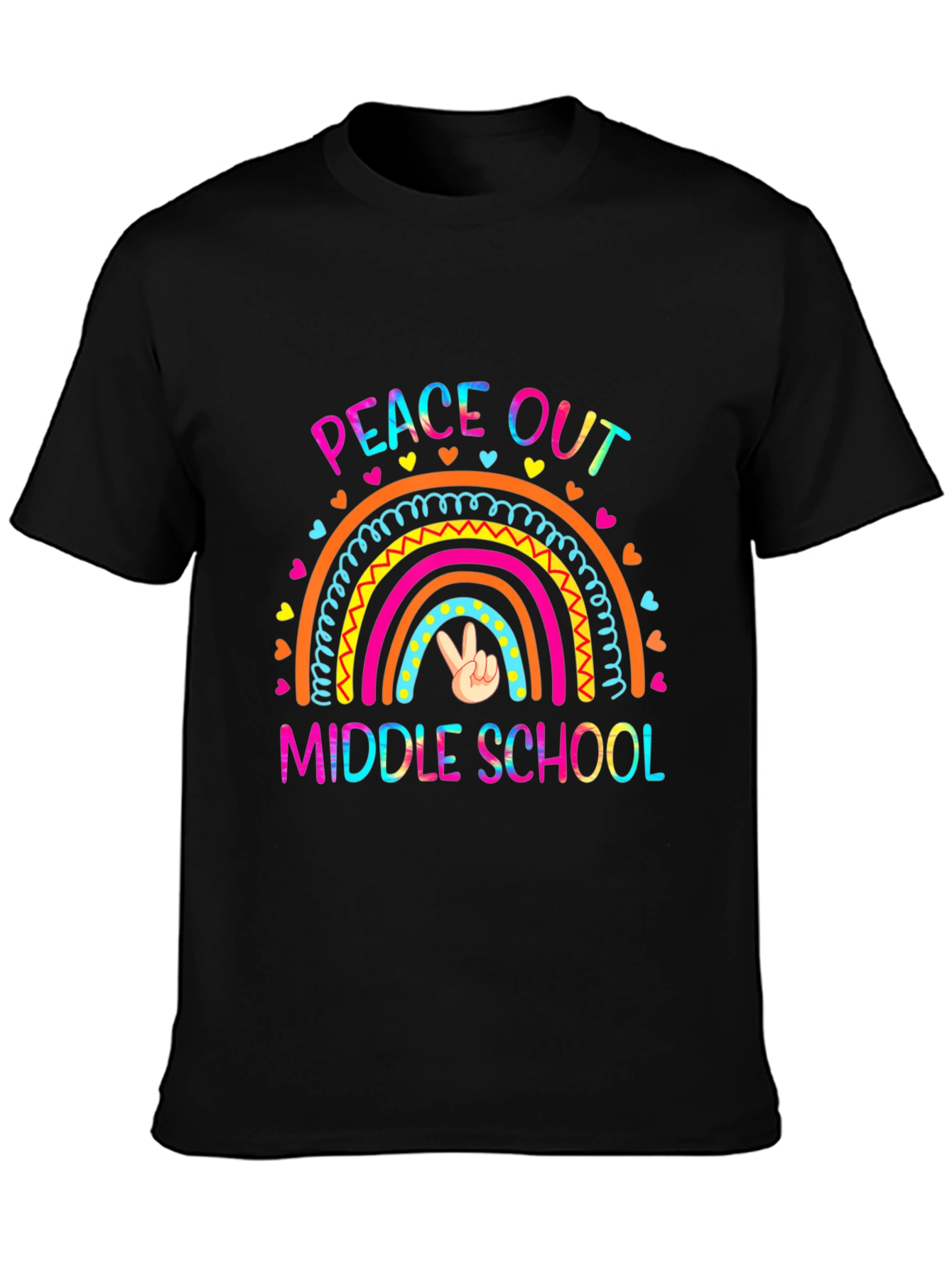 Peace Out Middle School T-Shirt