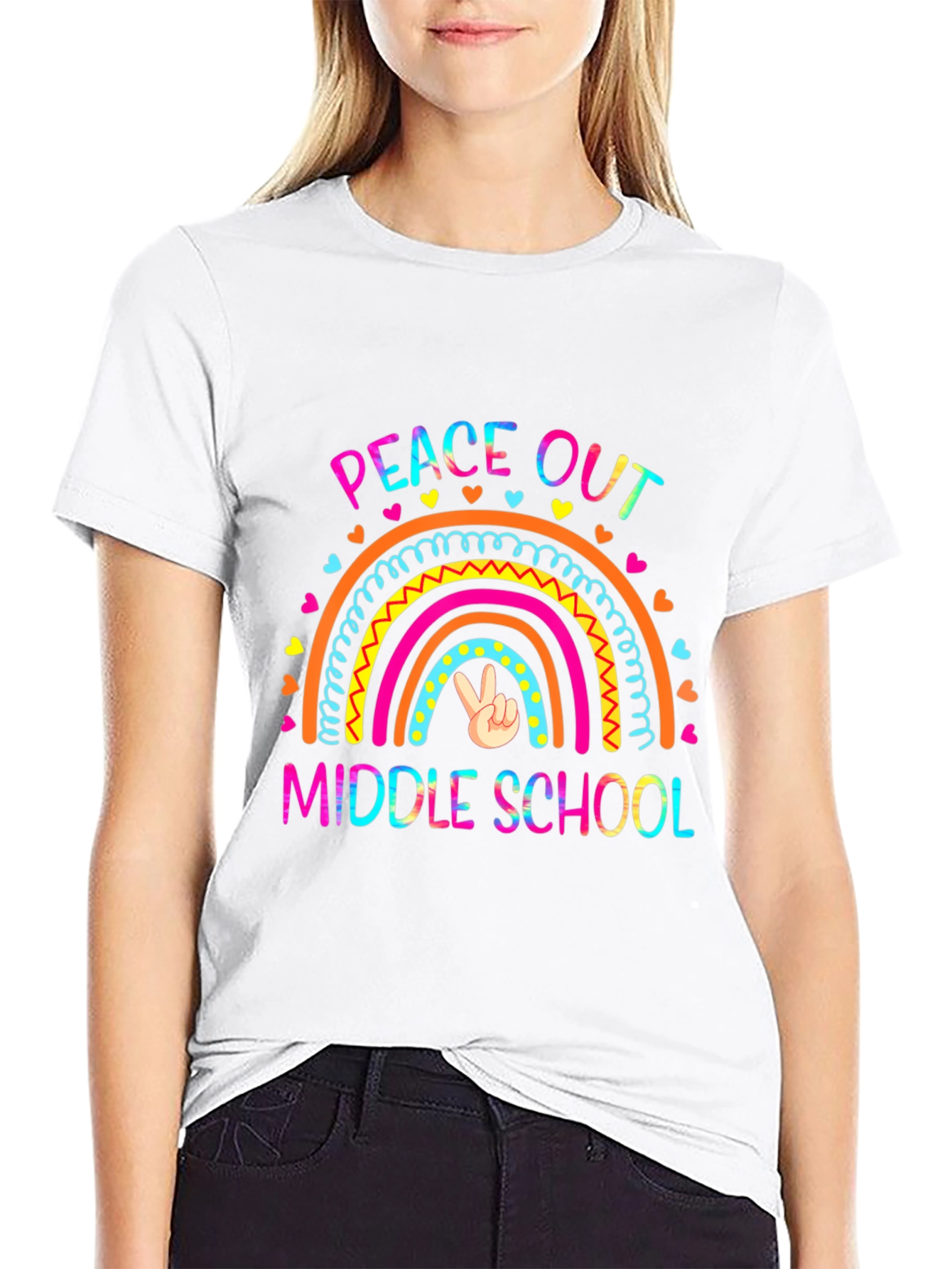 Peace Out Middle School T-Shirt