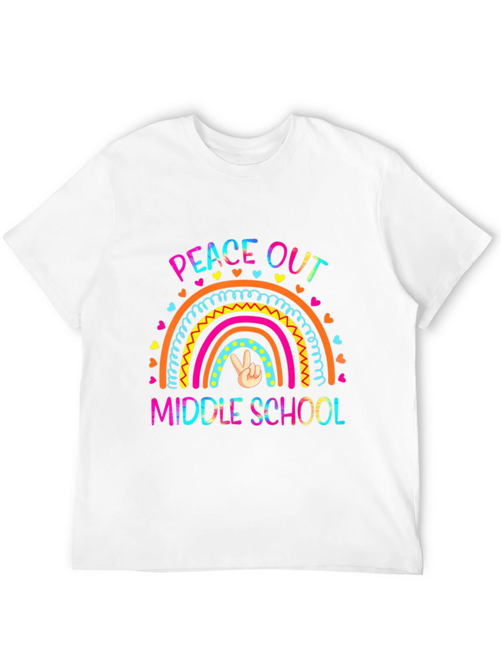 Peace Out Middle School T-Shirt