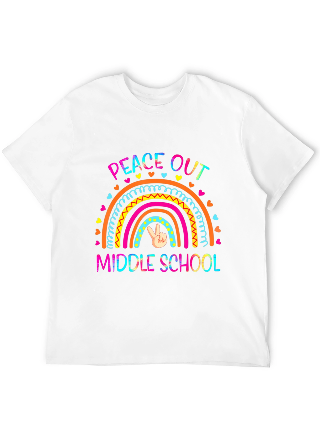 Peace Out Middle School T-Shirt