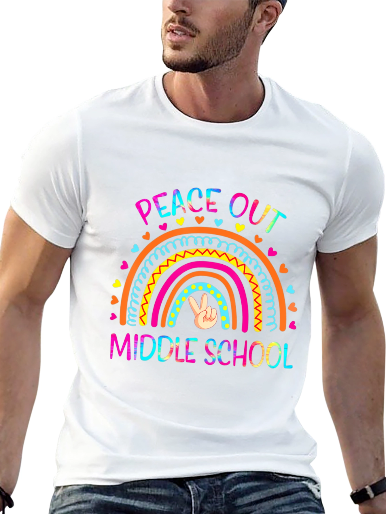 Peace Out Middle School T-Shirt