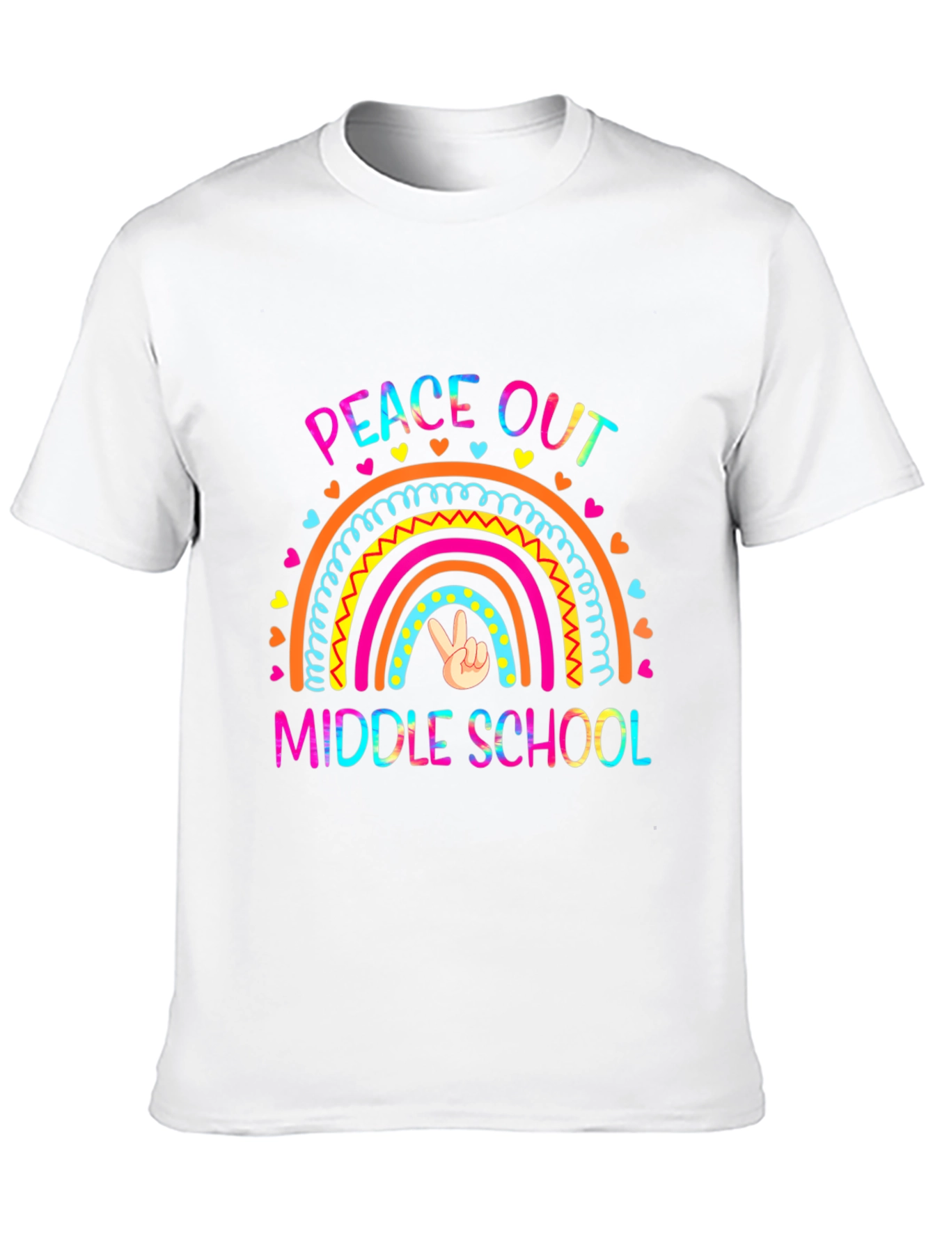Peace Out Middle School T-Shirt
