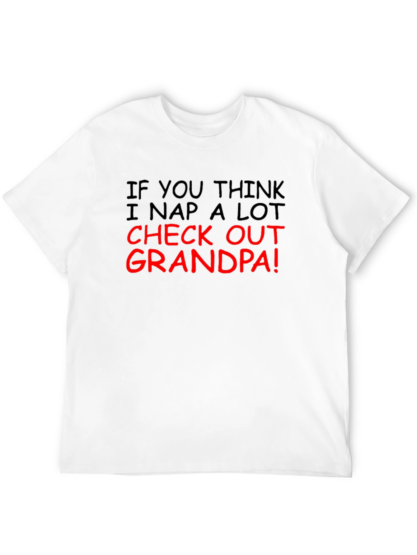 Funny Check Out Grandpa Graphic T-Shirt