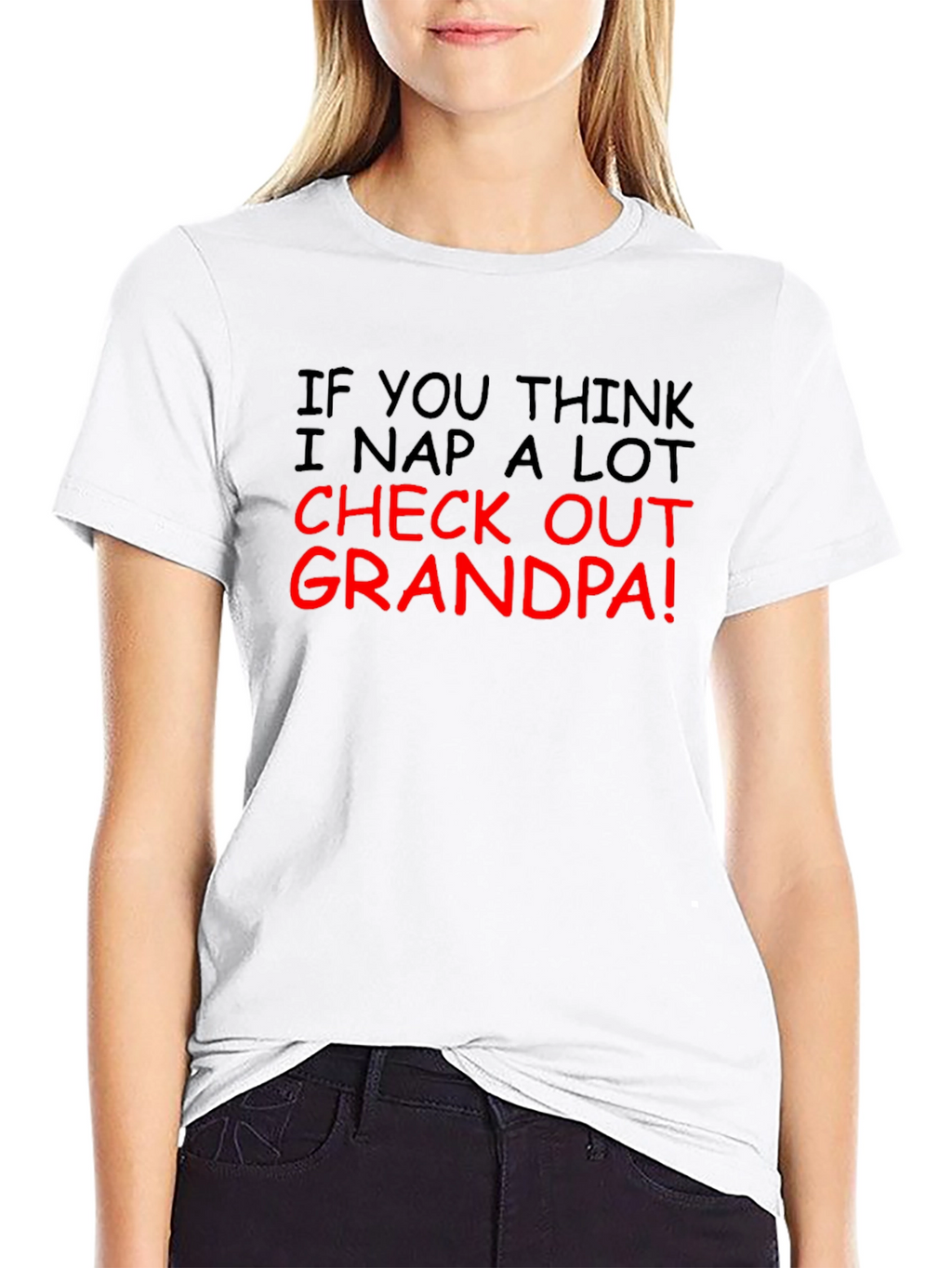 Funny Check Out Grandpa Graphic T-Shirt