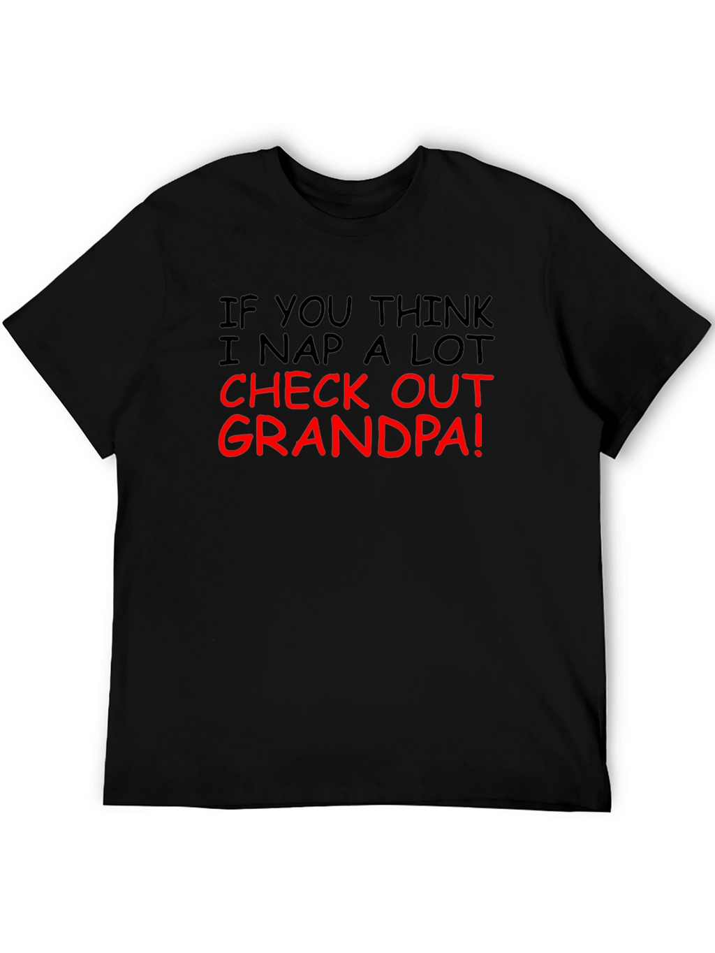 Funny Check Out Grandpa Graphic T-Shirt