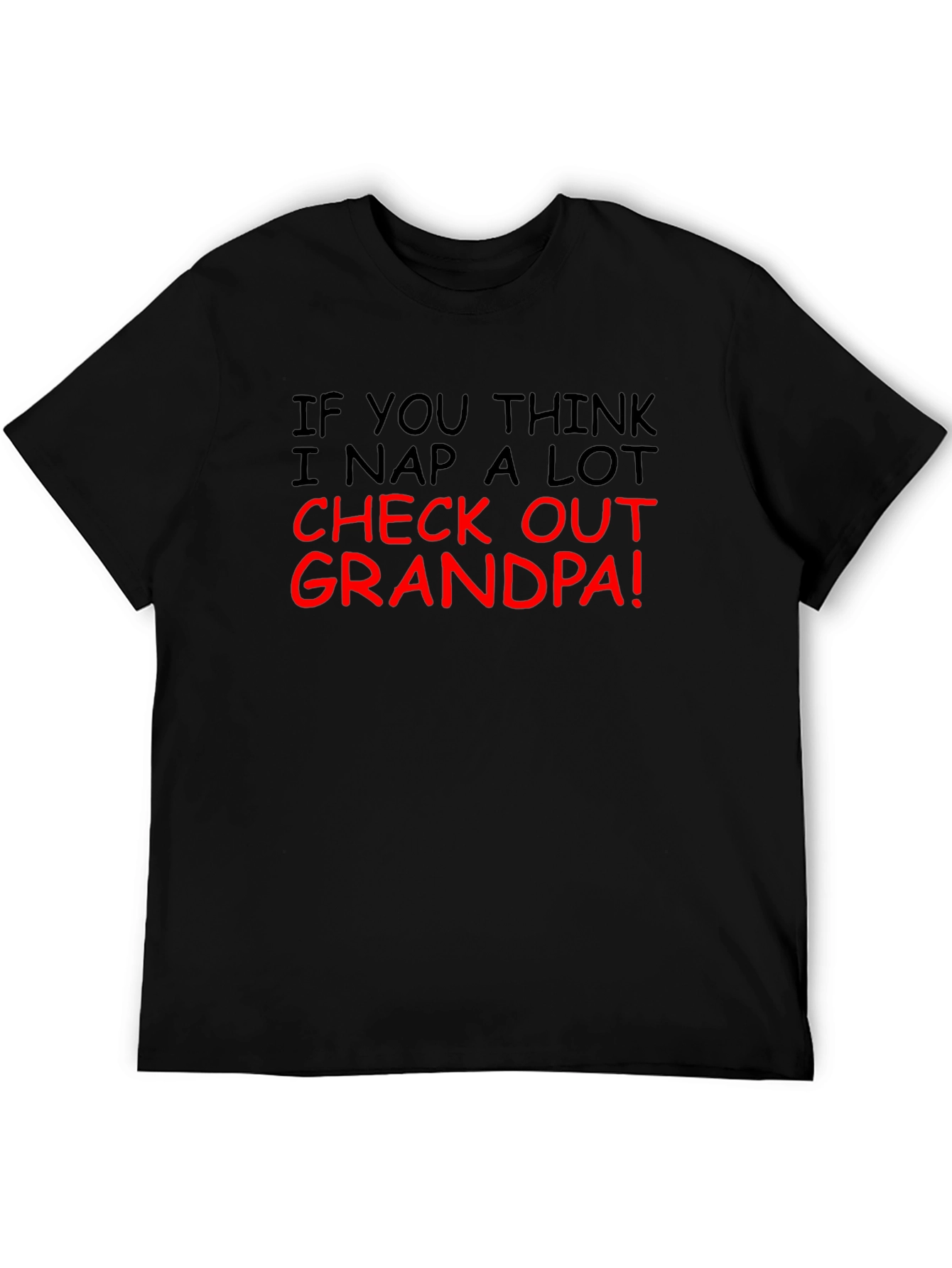 Funny Check Out Grandpa Graphic T-Shirt