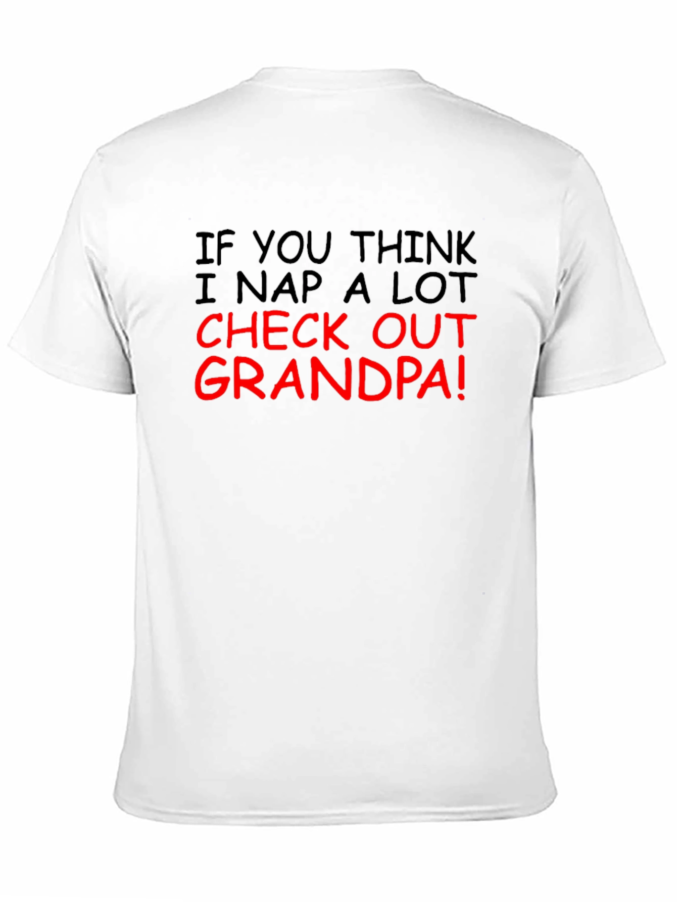 Funny Check Out Grandpa Graphic T-Shirt