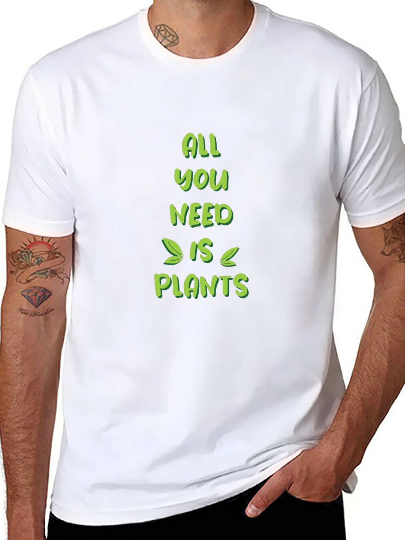 All You Need Is Plants Graphic Tee