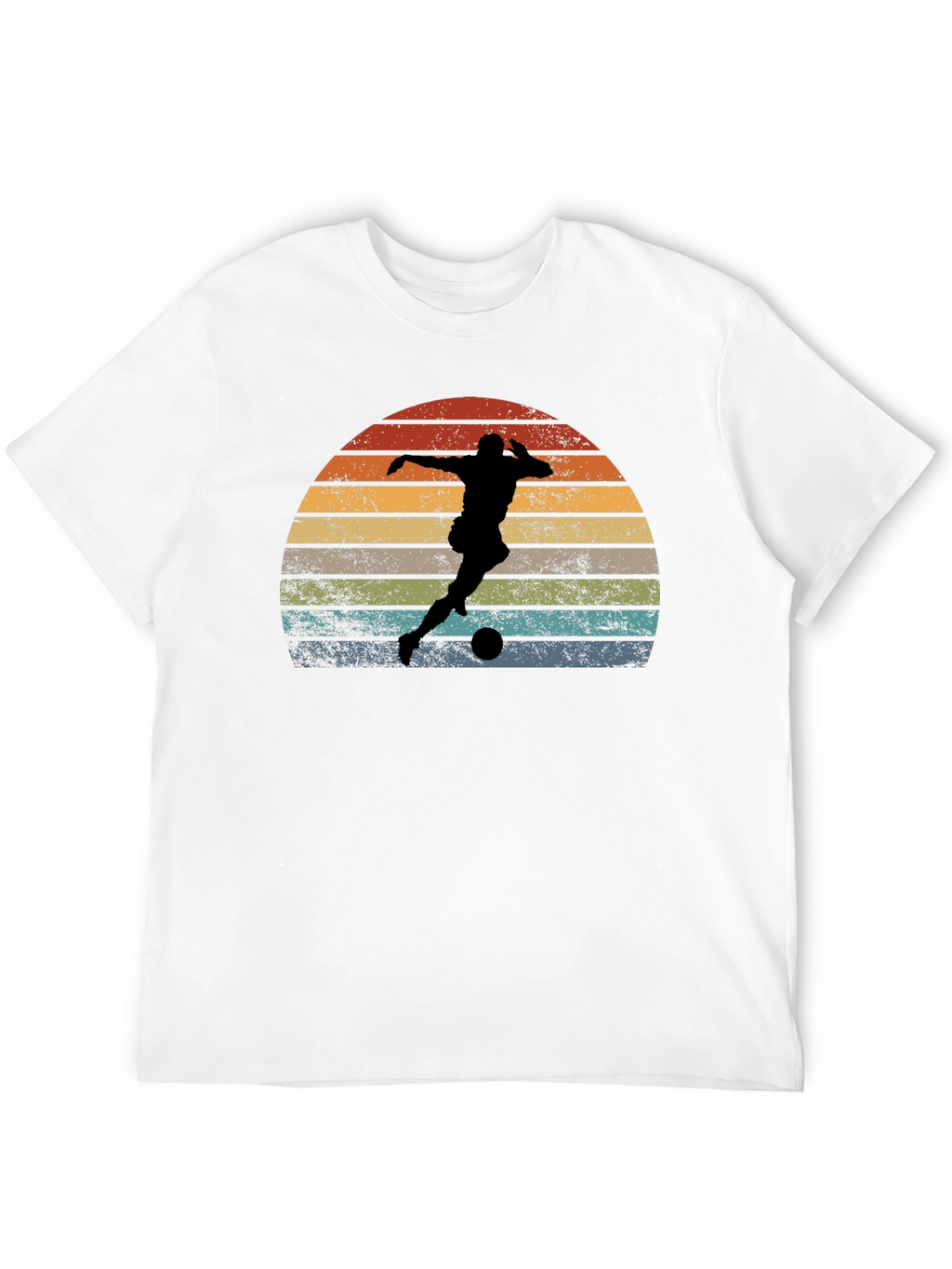 Retro Soccer Player Graphic Tee