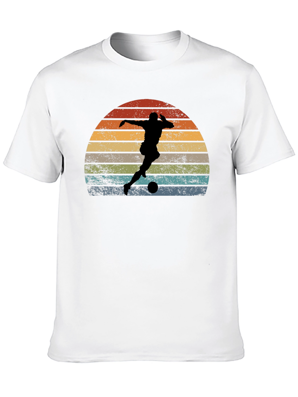 Retro Soccer Player Graphic Tee