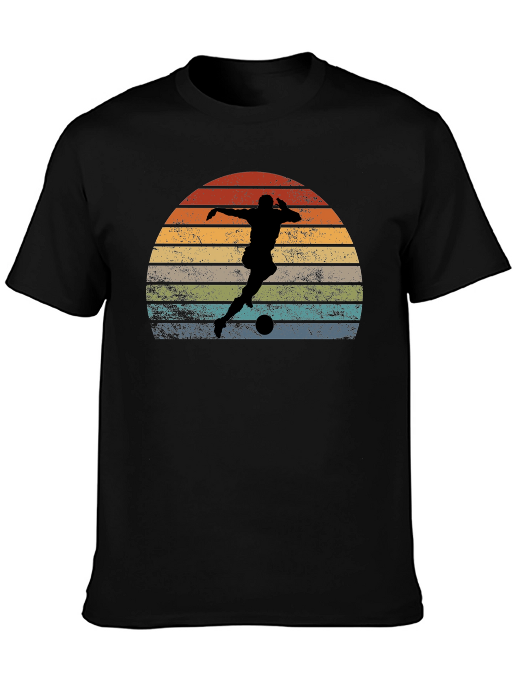 Retro Soccer Player Graphic Tee