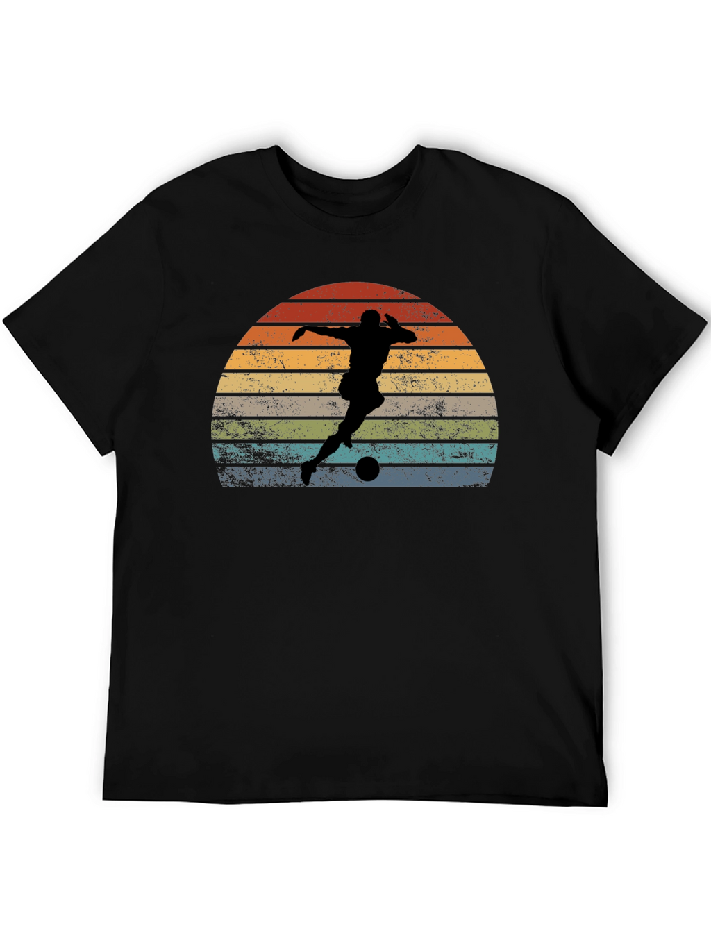 Retro Soccer Player Graphic Tee