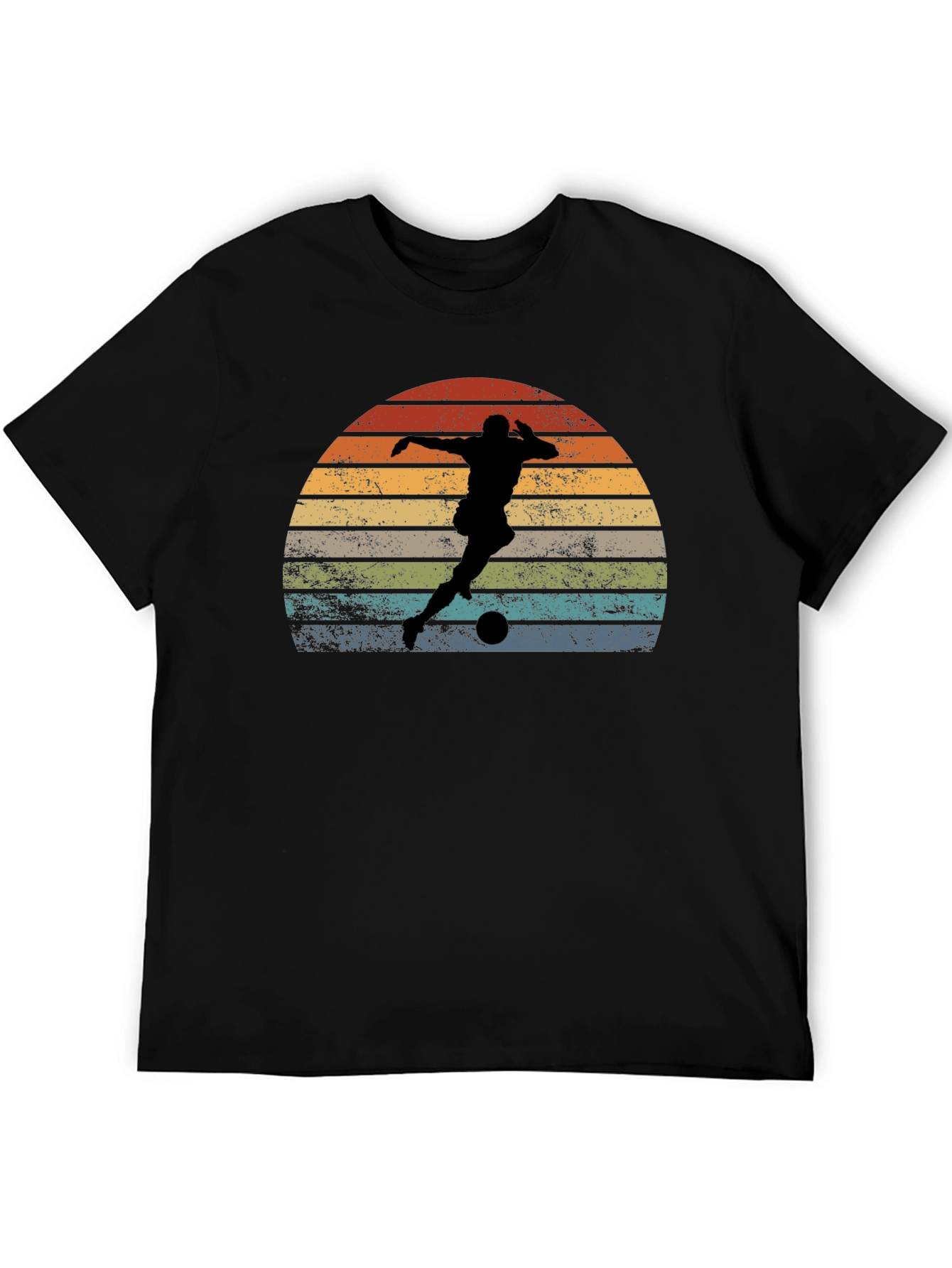 Retro Soccer Player Graphic Tee