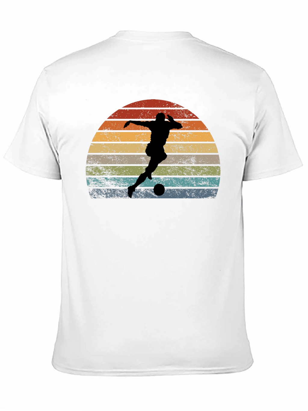 Retro Soccer Player Graphic Tee