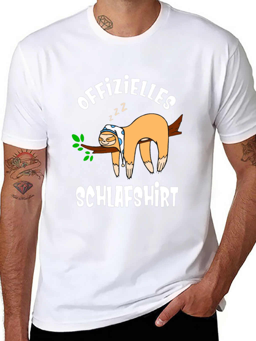 Offizielles Schlafshirt Sloth T-Shirt