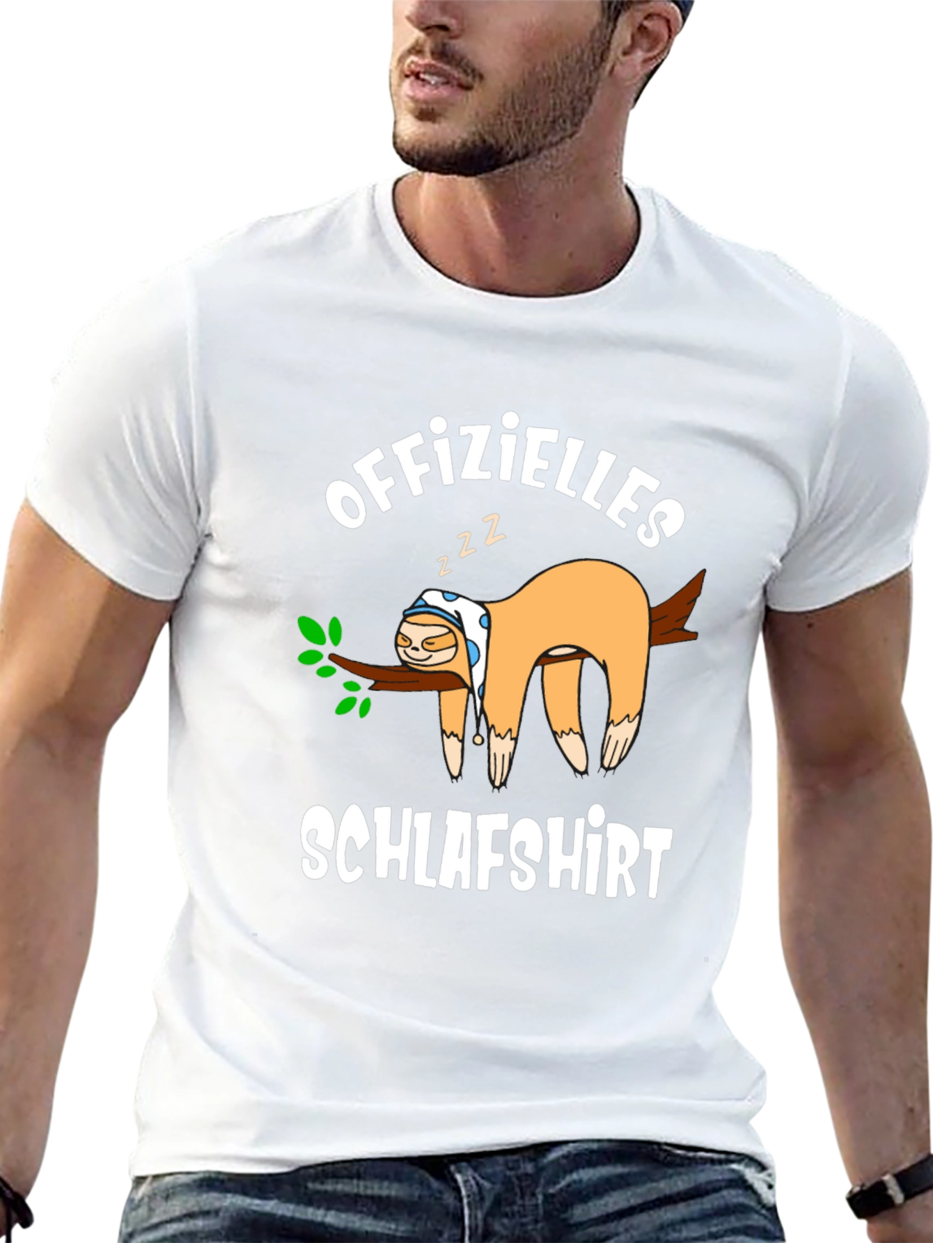 Offizielles Schlafshirt Sloth T-Shirt