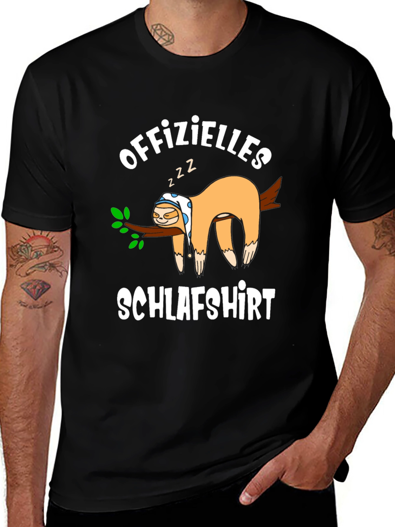 Offizielles Schlafshirt Sloth T-Shirt