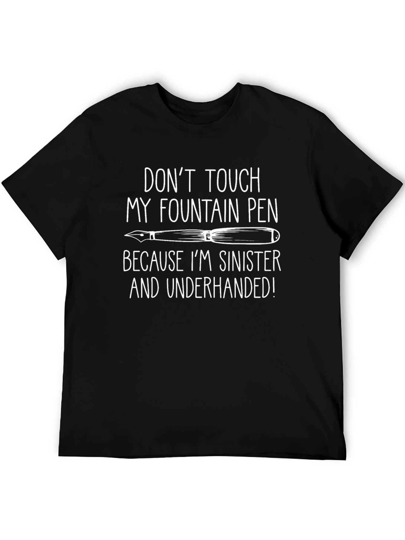 Sinister Fountain Pen Graphic Tee