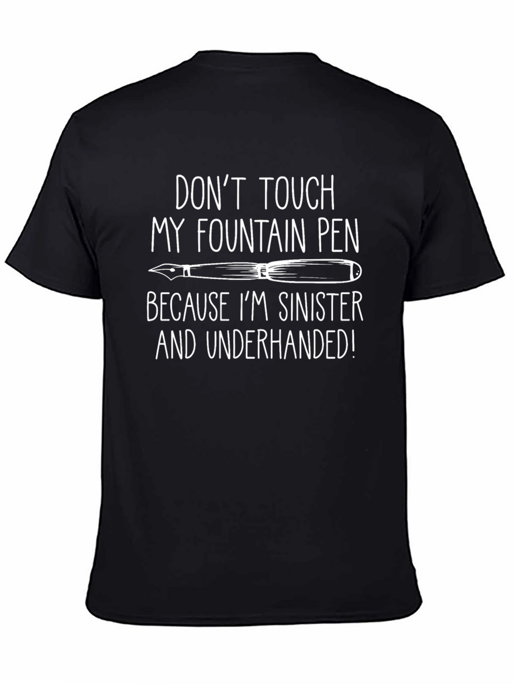 Sinister Fountain Pen Graphic Tee