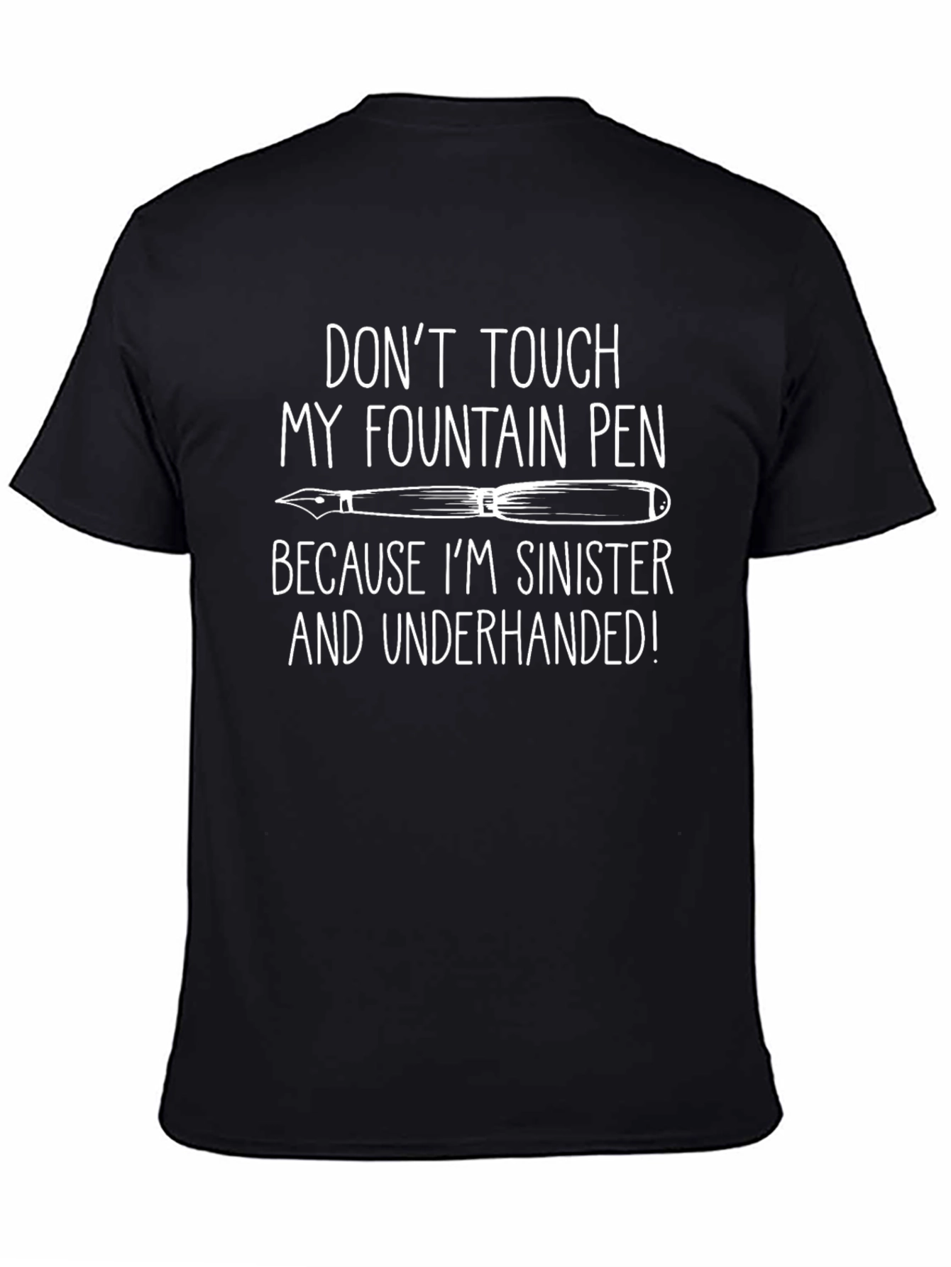 Sinister Fountain Pen Graphic Tee