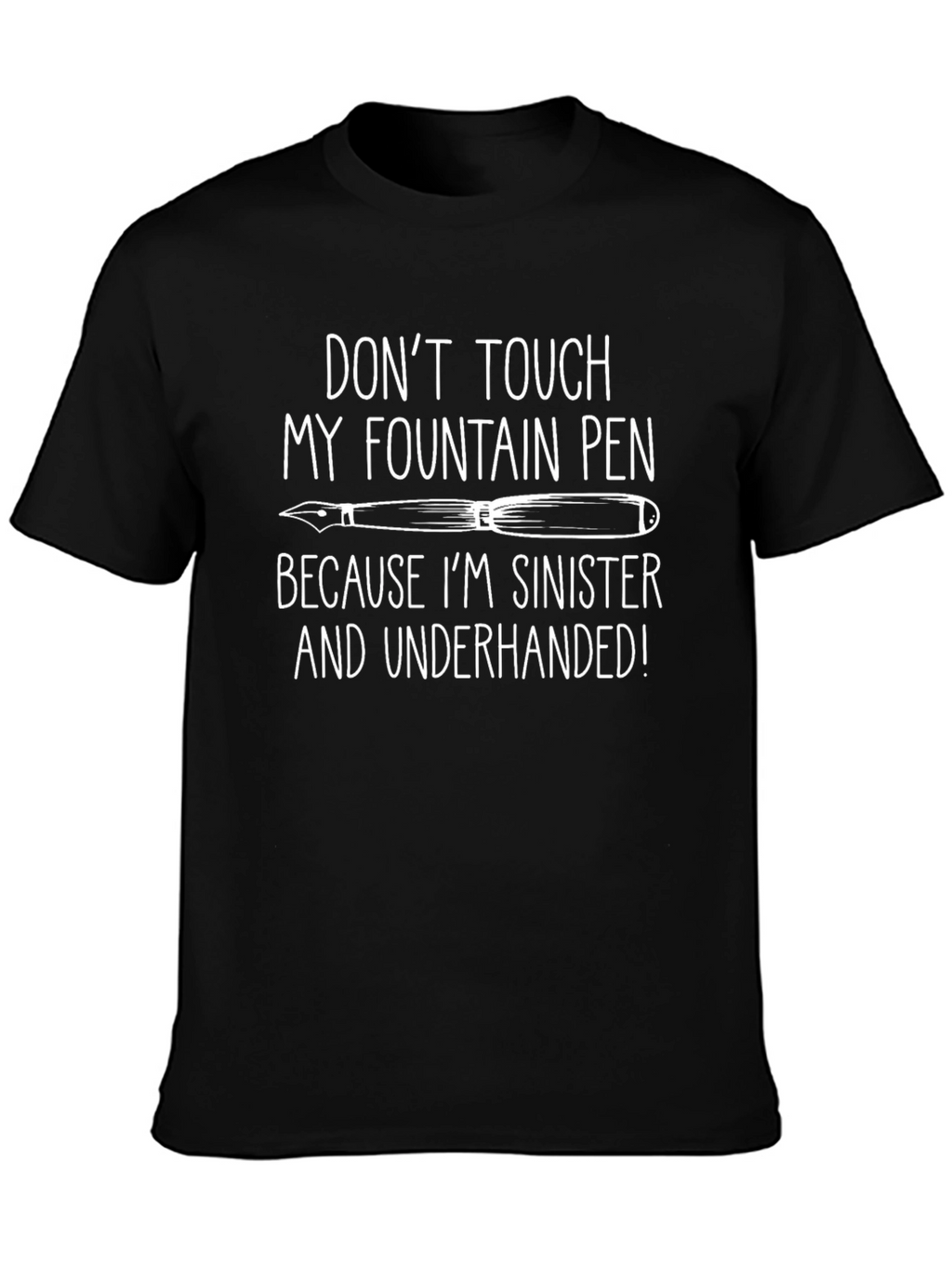 Sinister Fountain Pen Graphic Tee