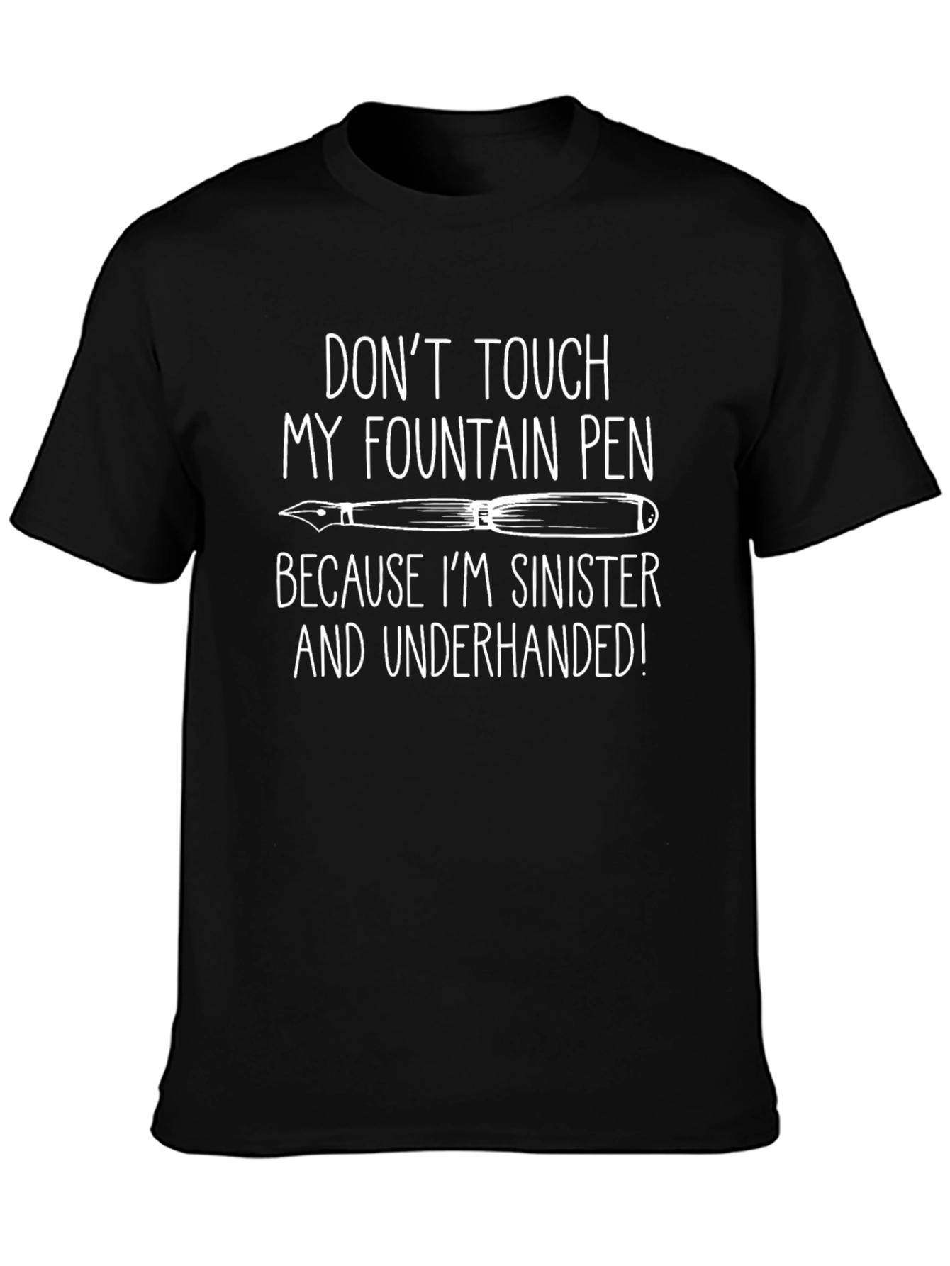 Sinister Fountain Pen Graphic Tee