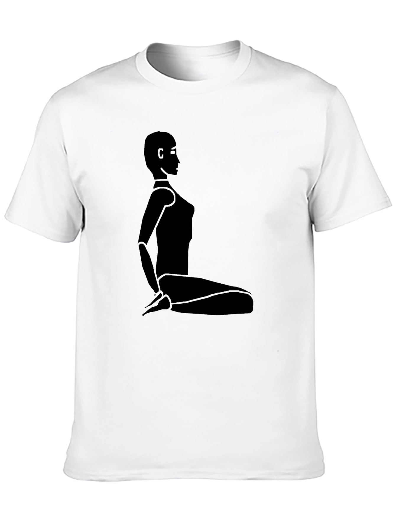 Modern Silhouette Tee - Artistic Graphic T-Shirt