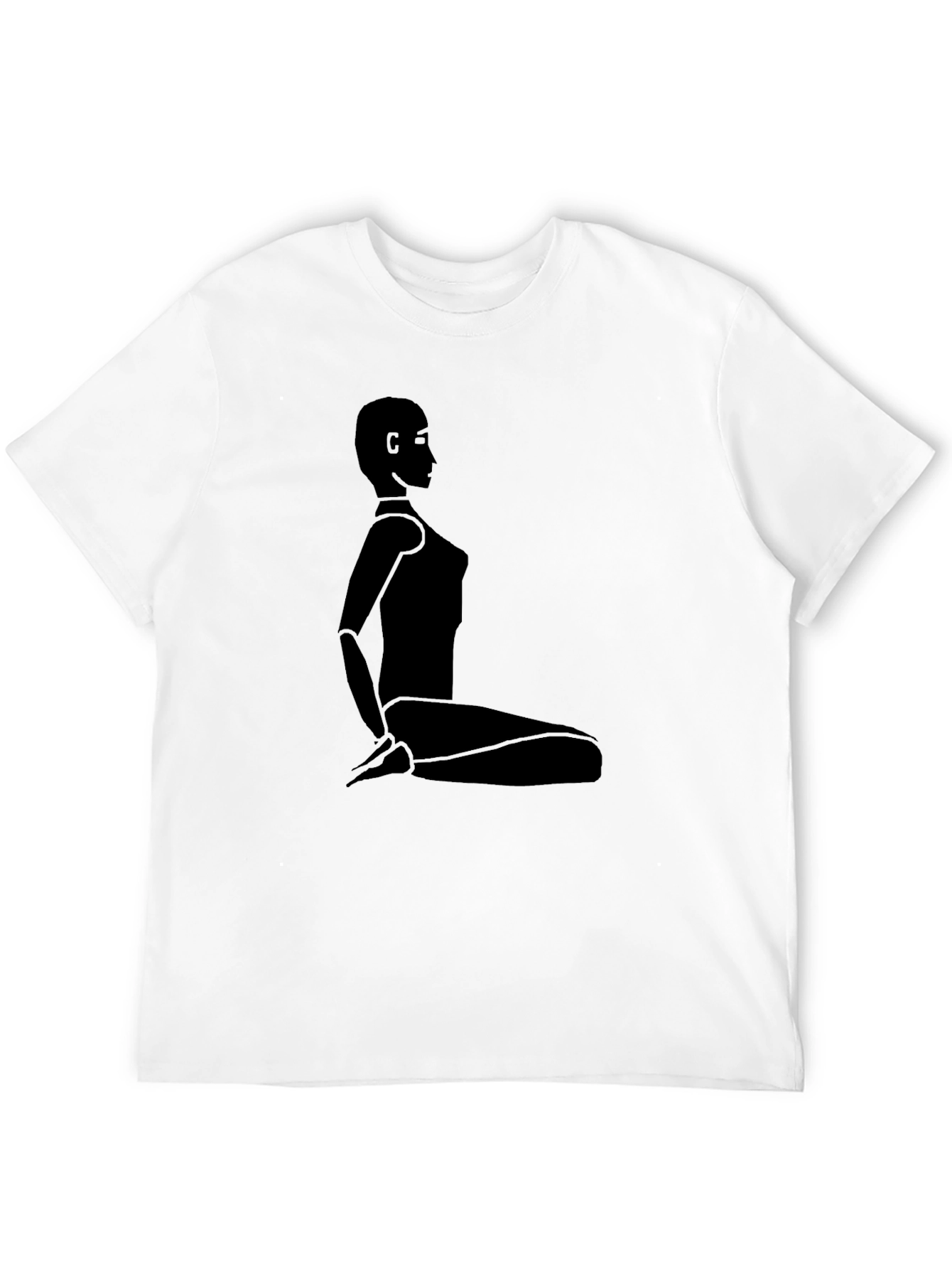 Modern Silhouette Tee - Artistic Graphic T-Shirt