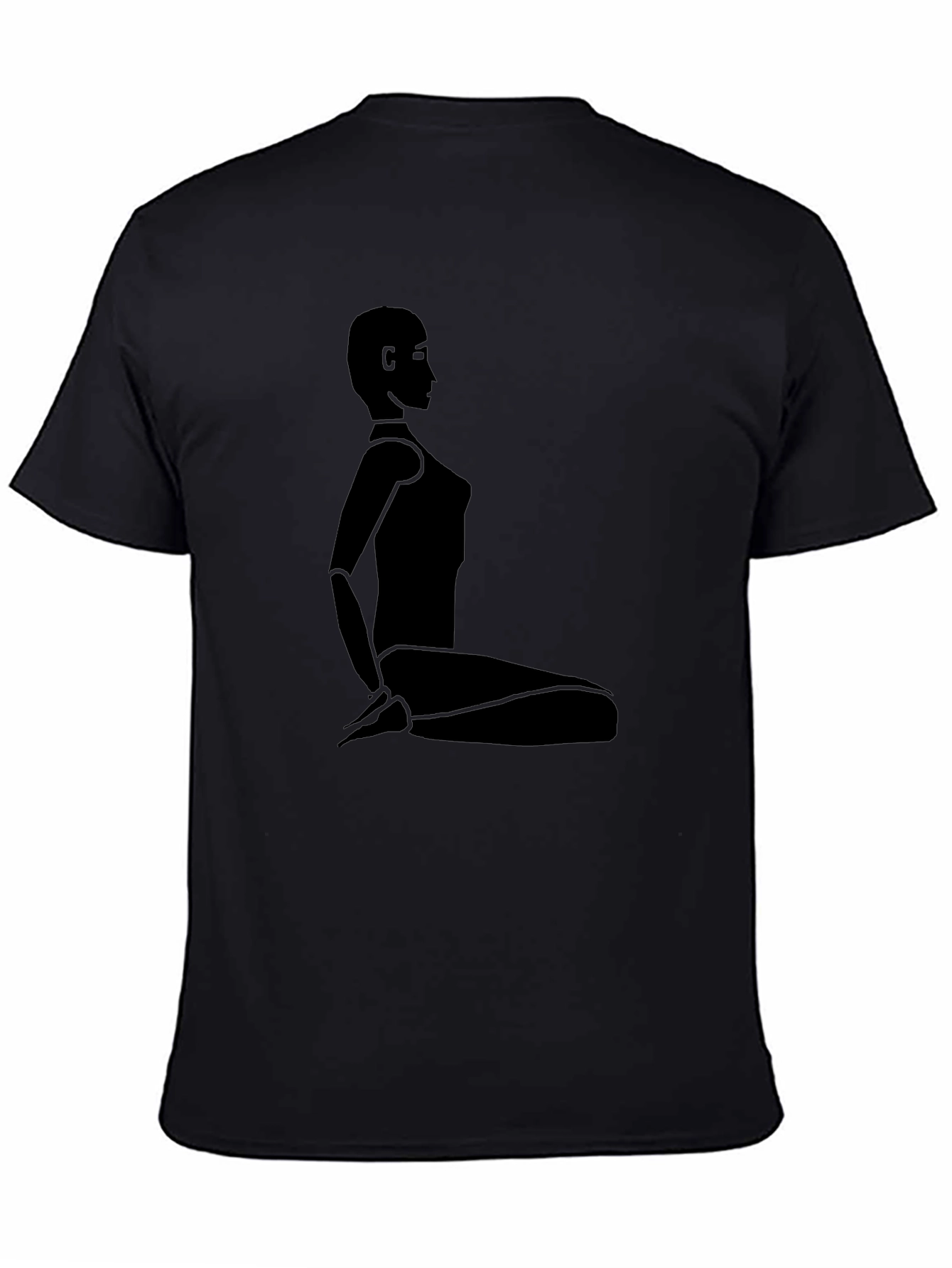 Modern Silhouette Tee - Artistic Graphic T-Shirt