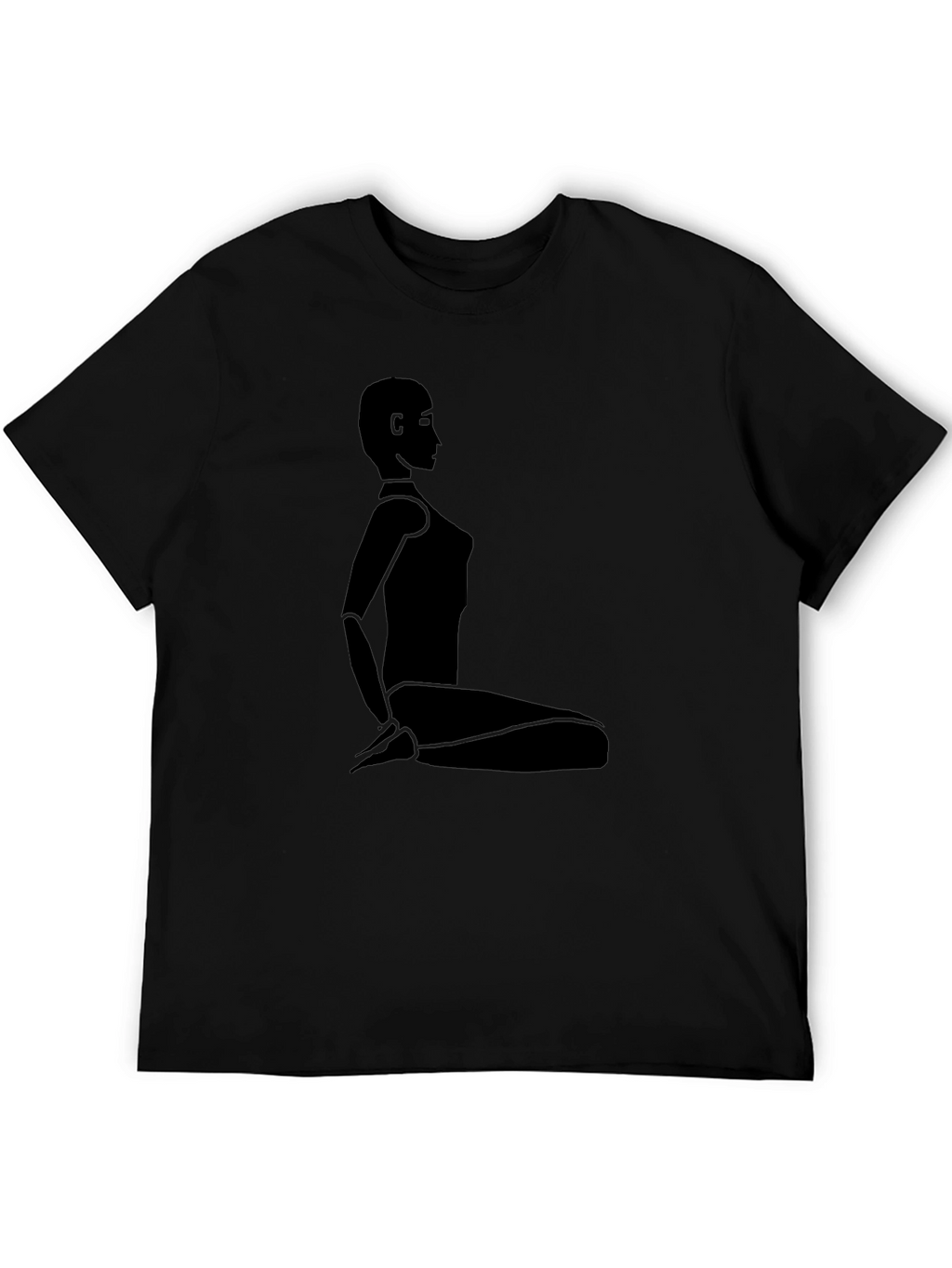 Modern Silhouette Tee - Artistic Graphic T-Shirt