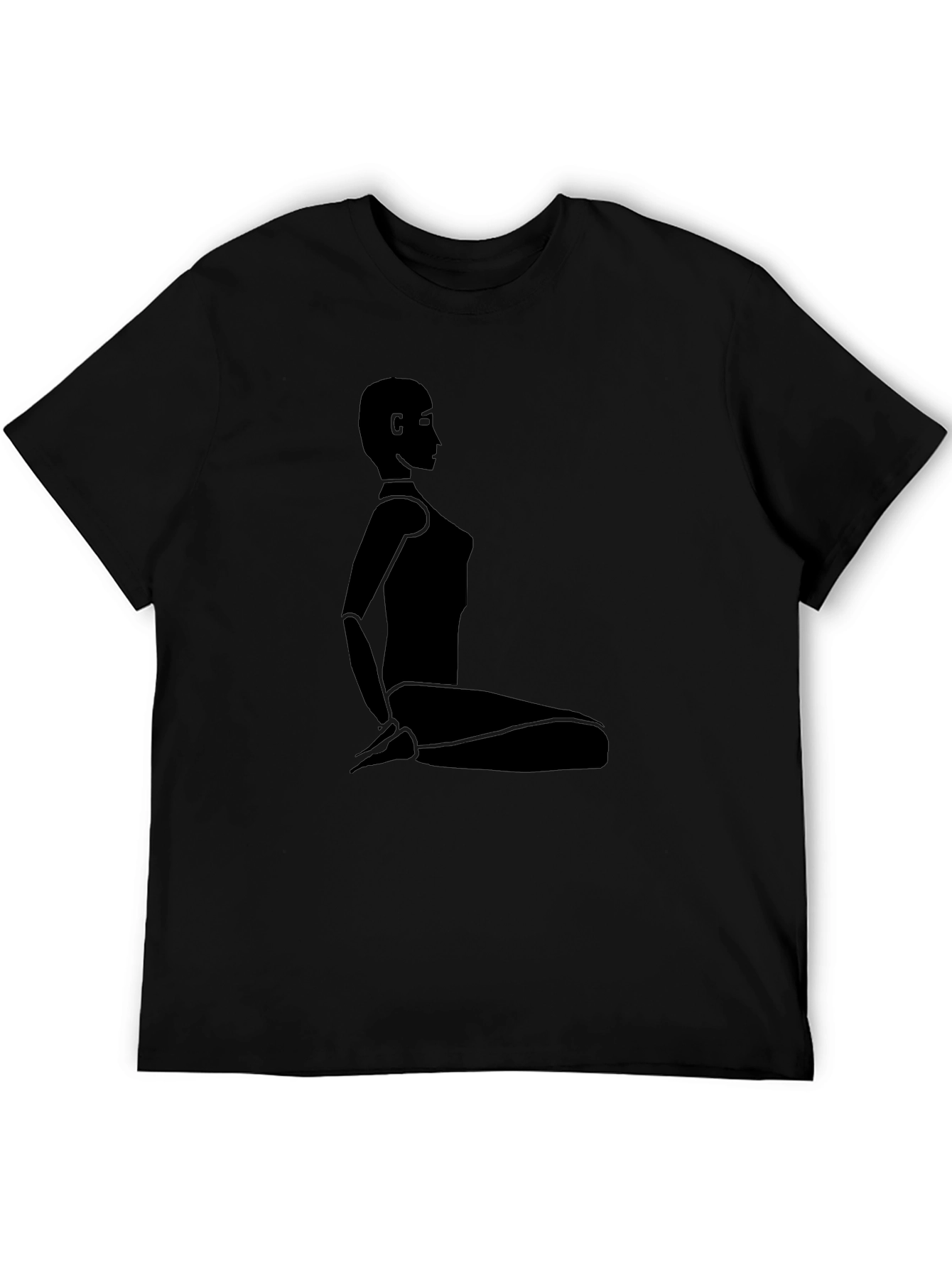 Modern Silhouette Tee - Artistic Graphic T-Shirt
