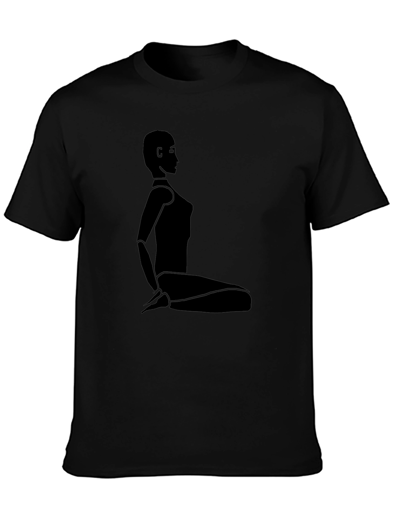 Modern Silhouette Tee - Artistic Graphic T-Shirt