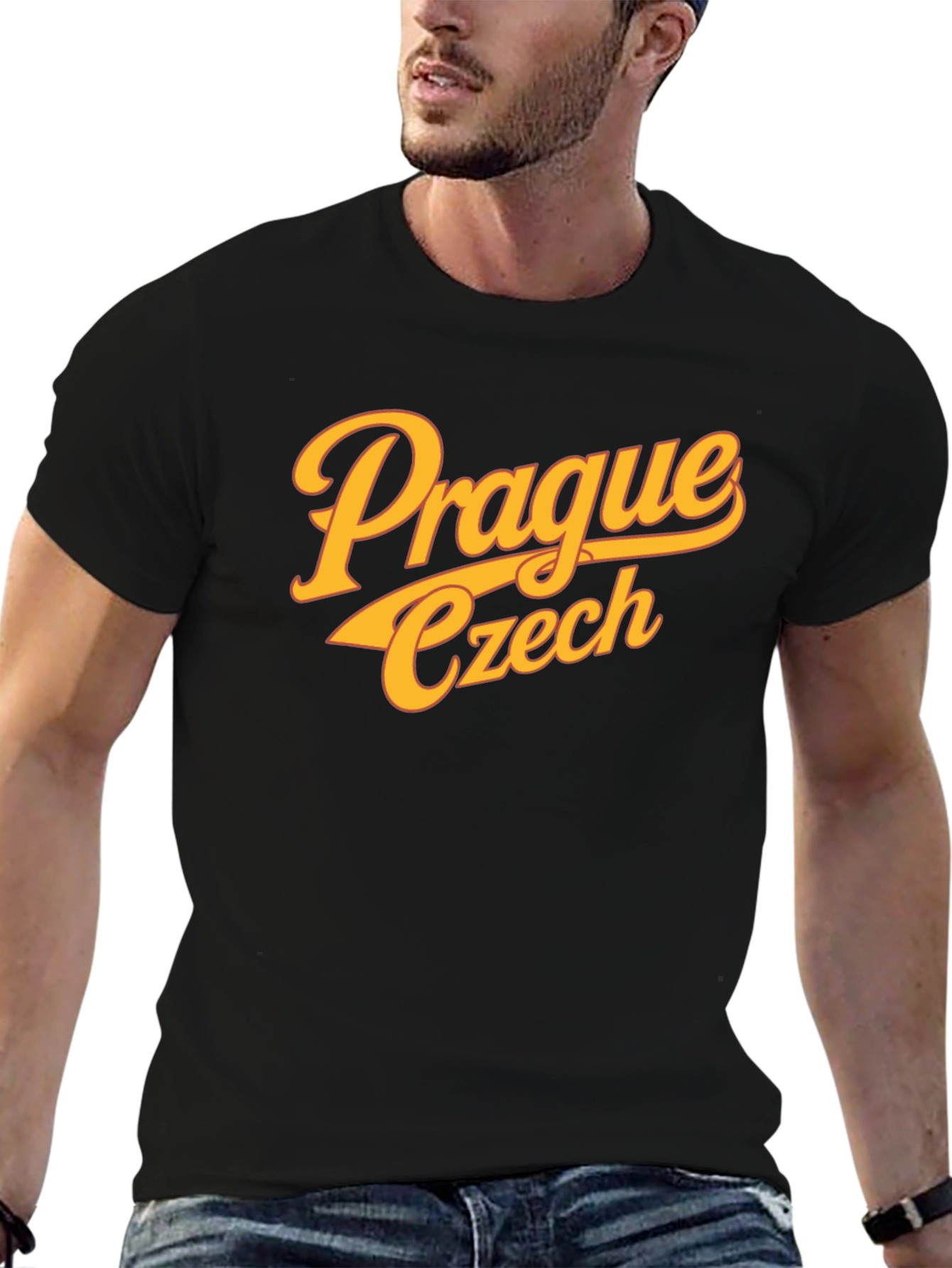 Prague Czech T-Shirt - Retro Style
