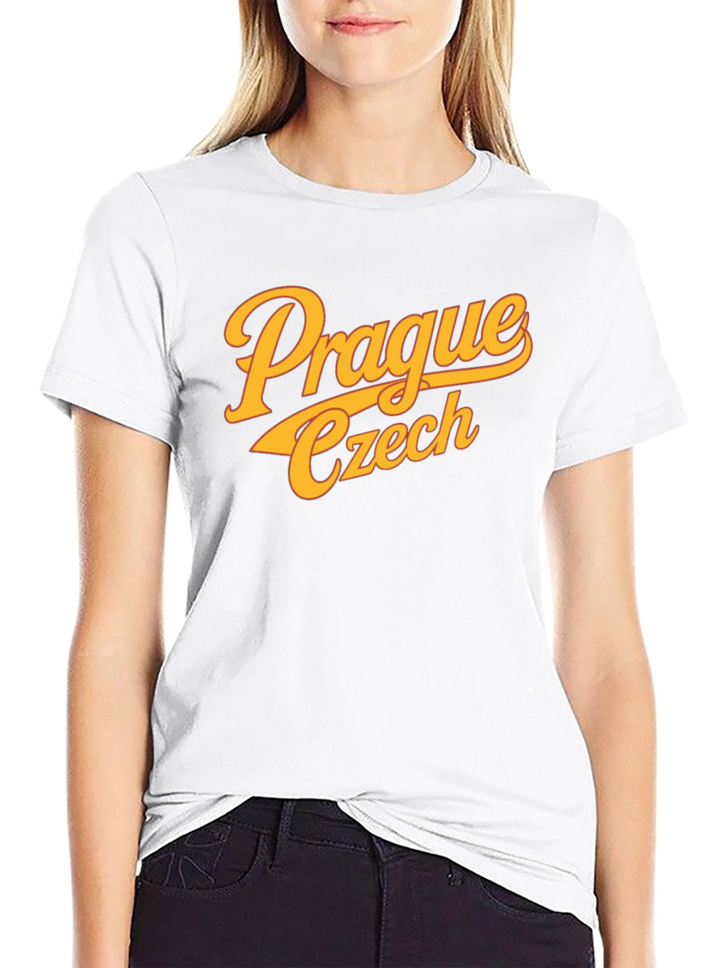 Prague Czech T-Shirt - Retro Style